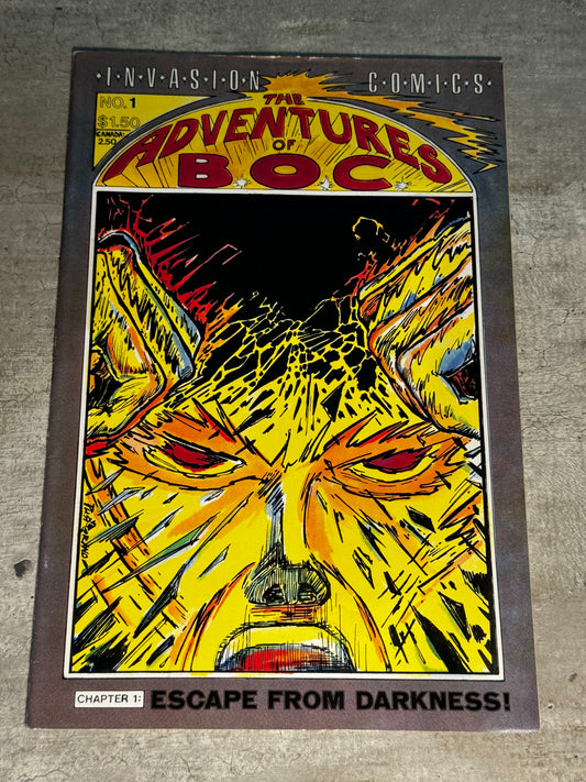 1986 - Invasion Comics - Adventures of B.O.C #1 - NM+ - Eng 1