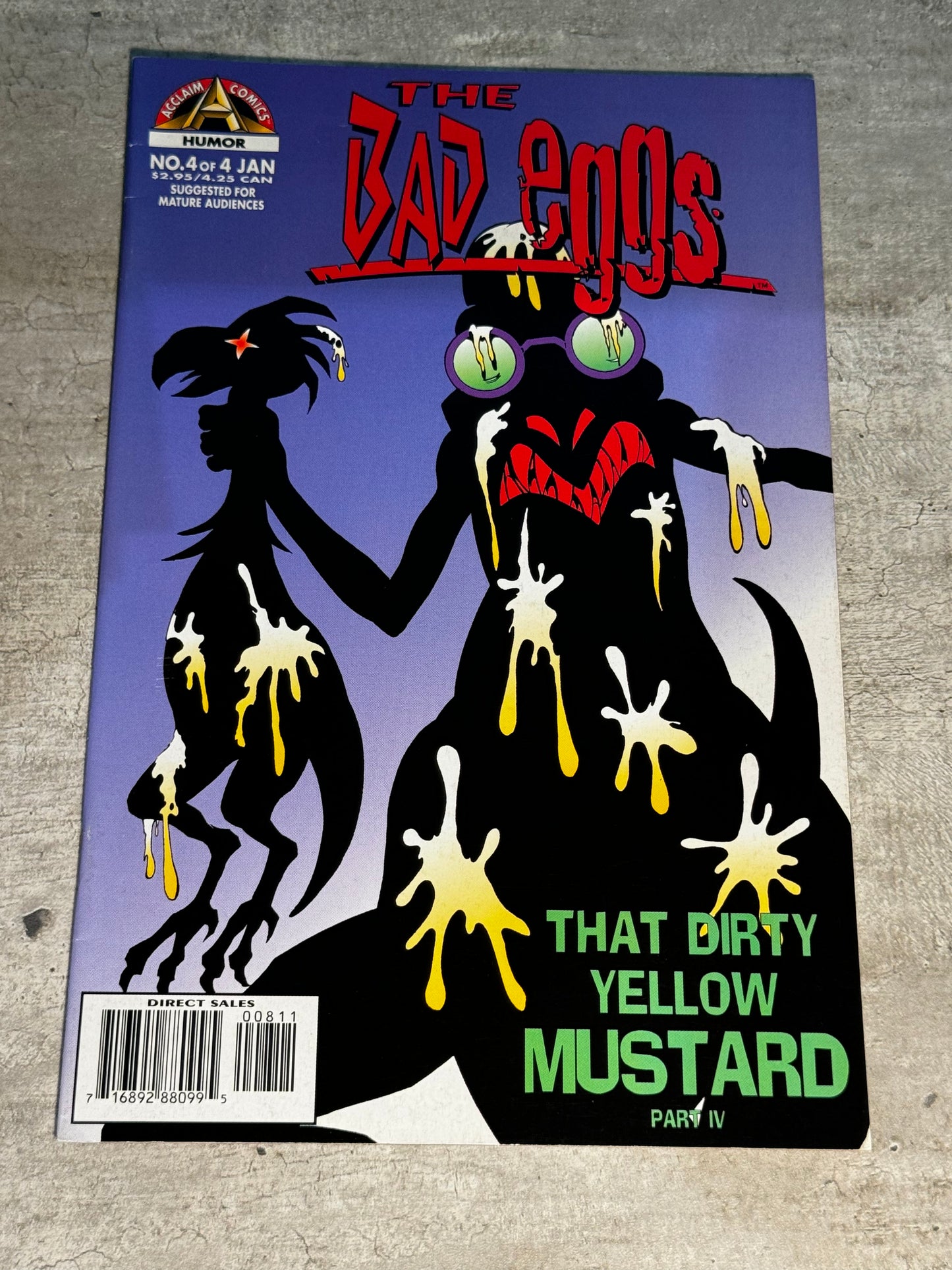 1997 - Acclaim Comics - Bad Eggs: That Dirty Yellow Mustard #4 - NM+ - Eng 1