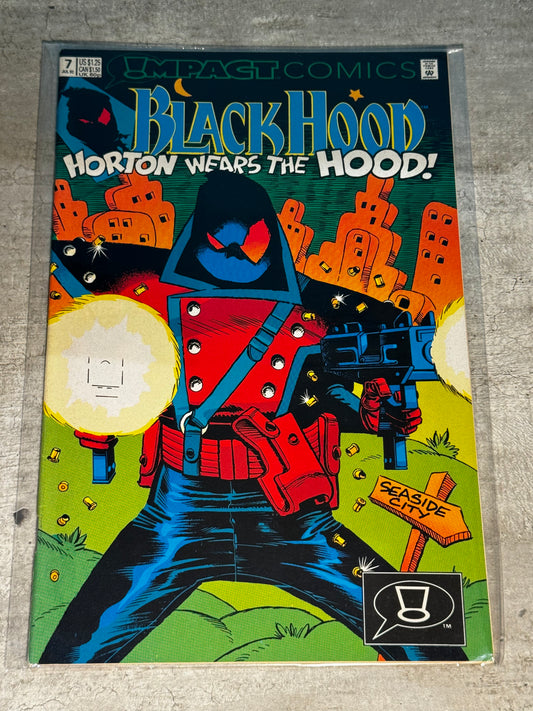 1992 - DC Comics - Black Hood #7 Var. A - NM- - Eng 1