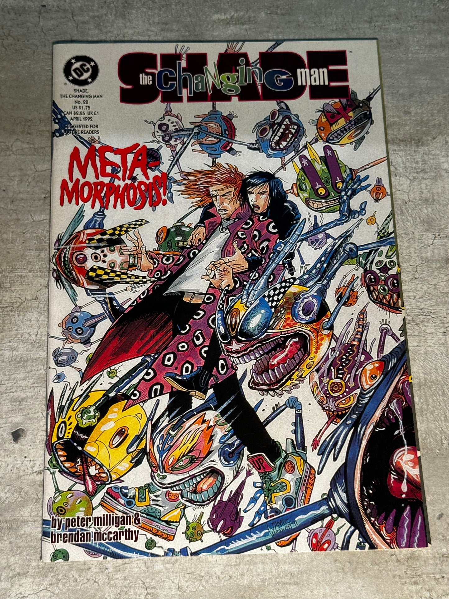 1992 - DC Comics - Shade the Changing Man, Vol. 2 #22 - NM - Eng 1