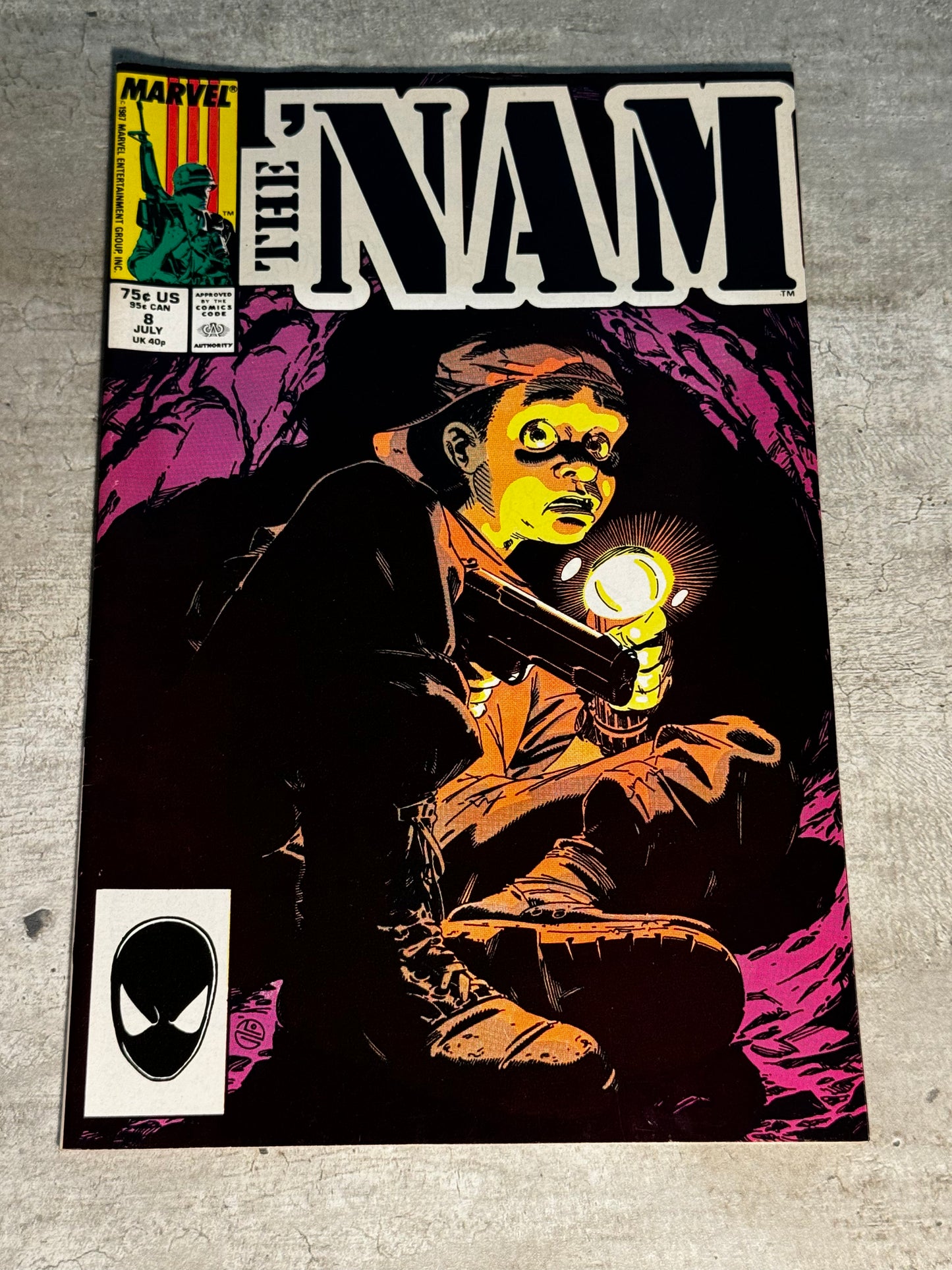 1987 - Marvel Comics - The 'Nam #8 Var. A - VF+ - Eng 1