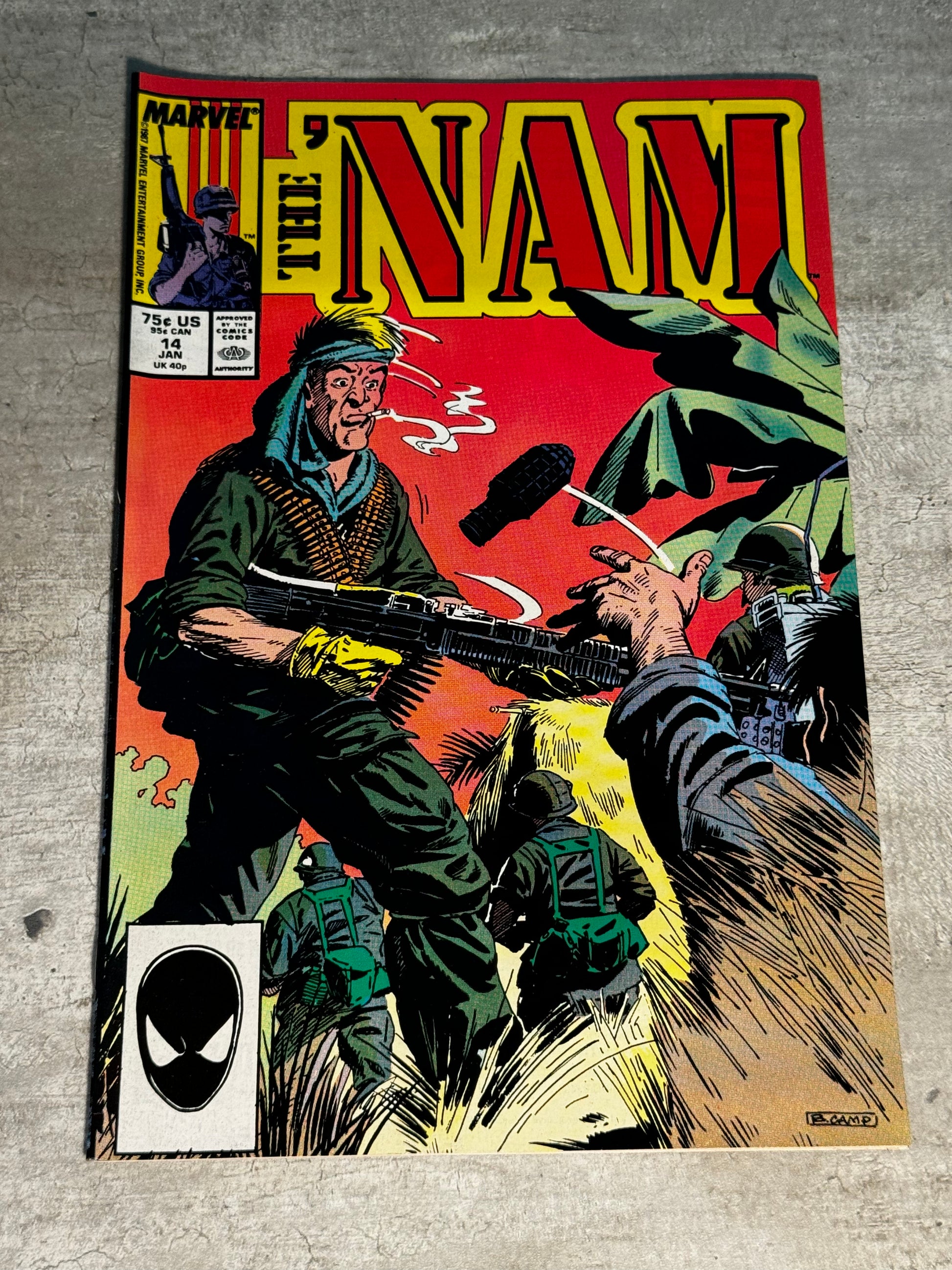 1988 - Marvel Comics - The 'Nam #14 Var. A - VF+ - Eng 1