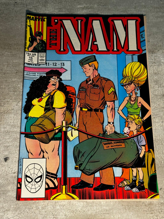 1988 - Marvel Comics - The 'Nam #15 Var. A - VF+ - Eng 1