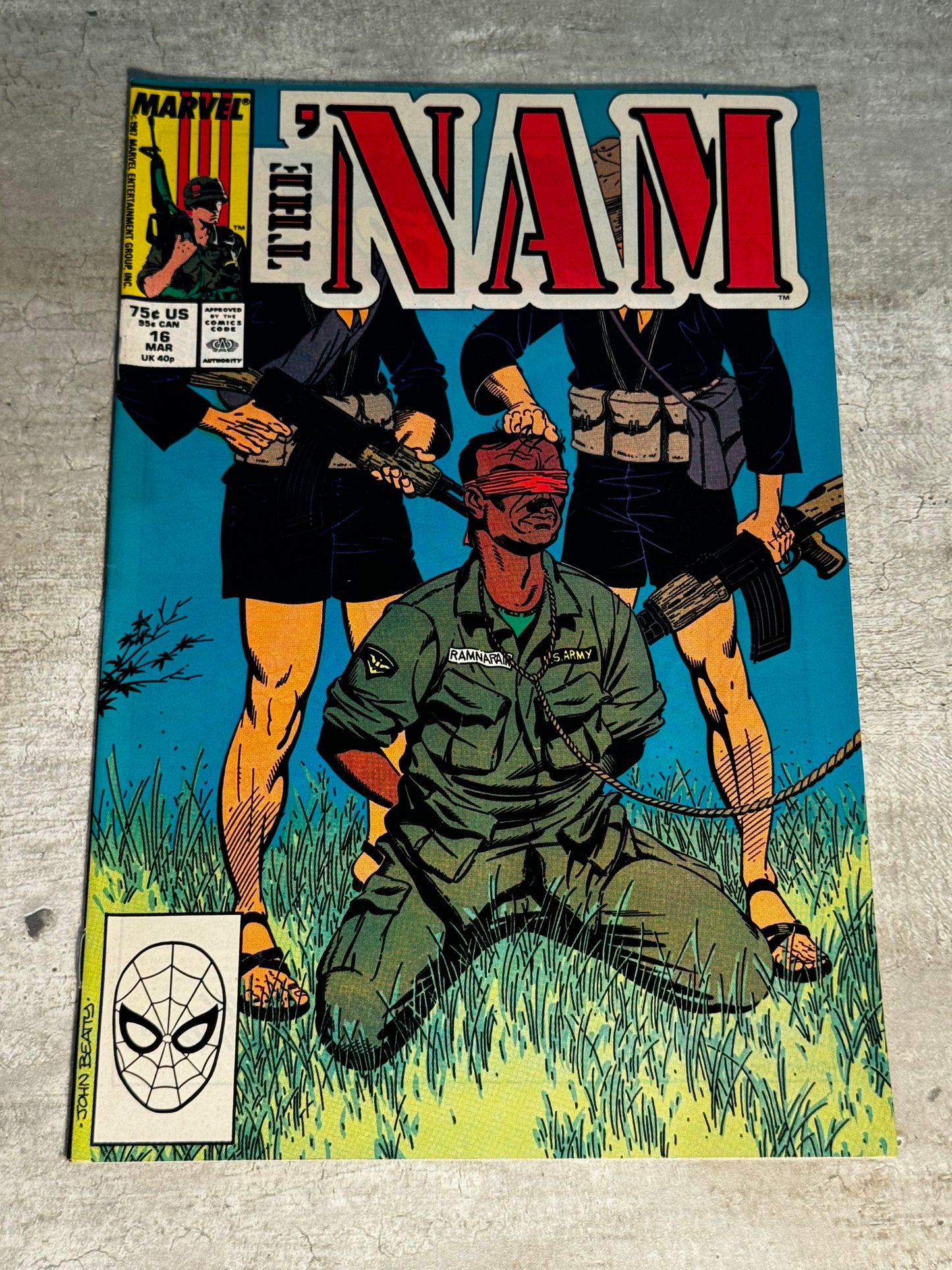 1988 - Marvel Comics - The 'Nam #16 Var. A - VF+ - Eng 1