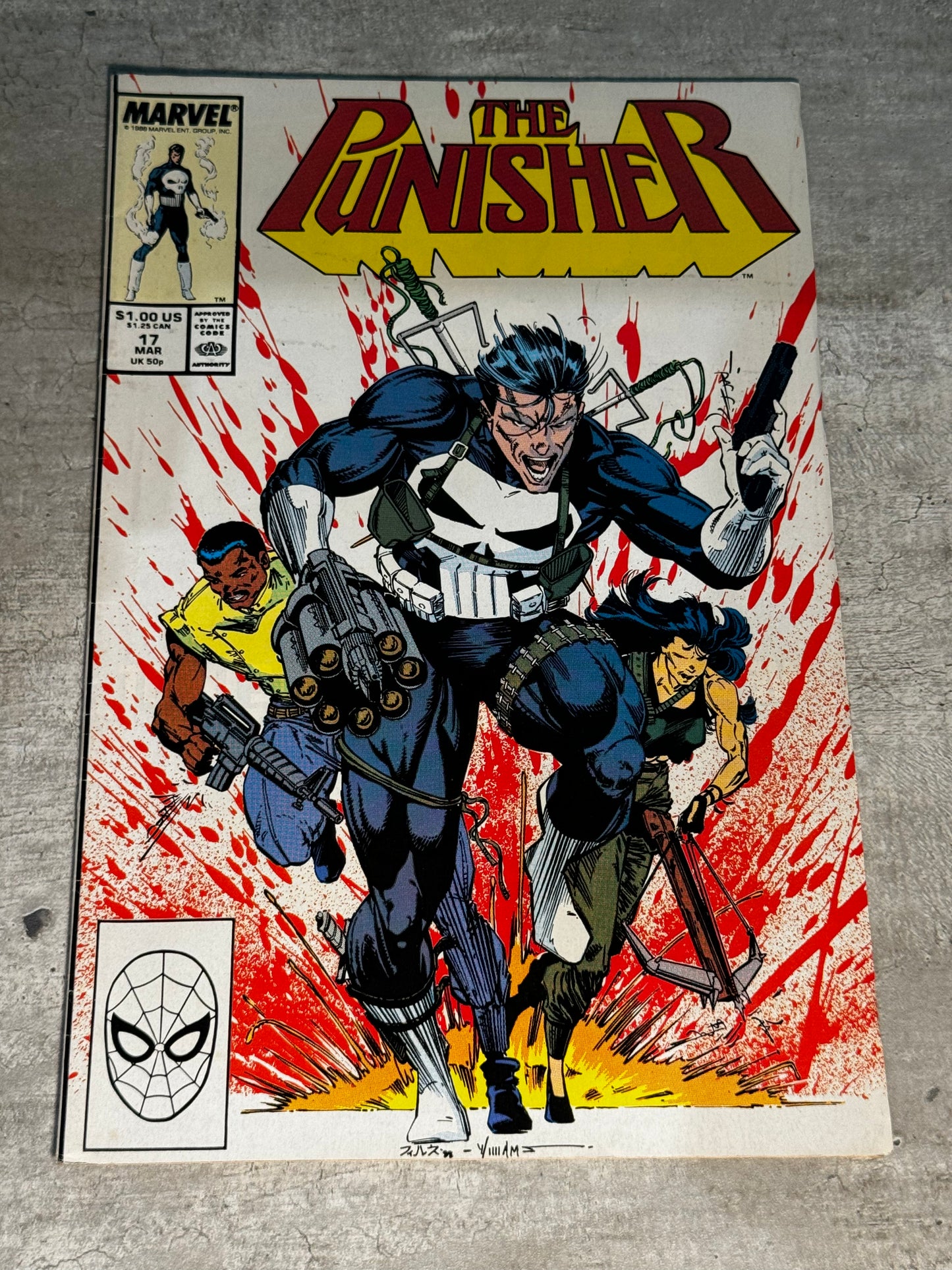 1988 - Marvel Comics - The Punisher, Vol. 2 #17 Var. A - NM- - Eng 1