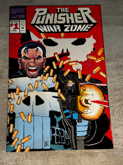 1992 - Marvel Comics - The Punisher: War Zone, Vol. 1 #1 Var. A - NM+ - Eng 1