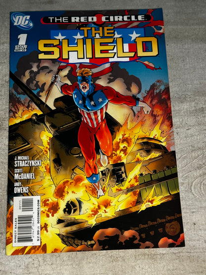 2009 - DC Comics - Red Circle: The Shield #1 - NM+ - Eng 1