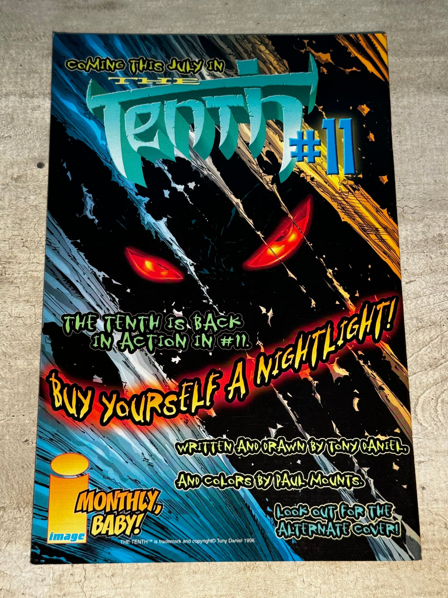 1998 - Image Comics - The Tenth, Vol. 2 #10 Var. B - NM+ - Eng 2