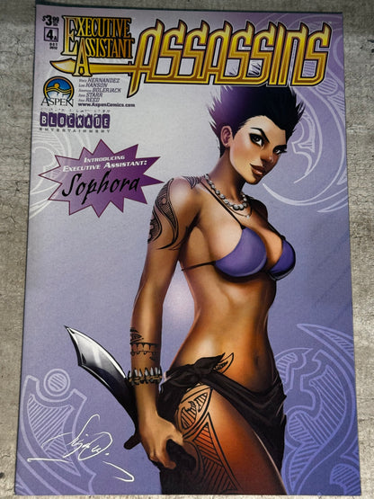 2012 - Aspen Comics - Executive Assistant: Assassins #4 Var. A - NM - Eng 1