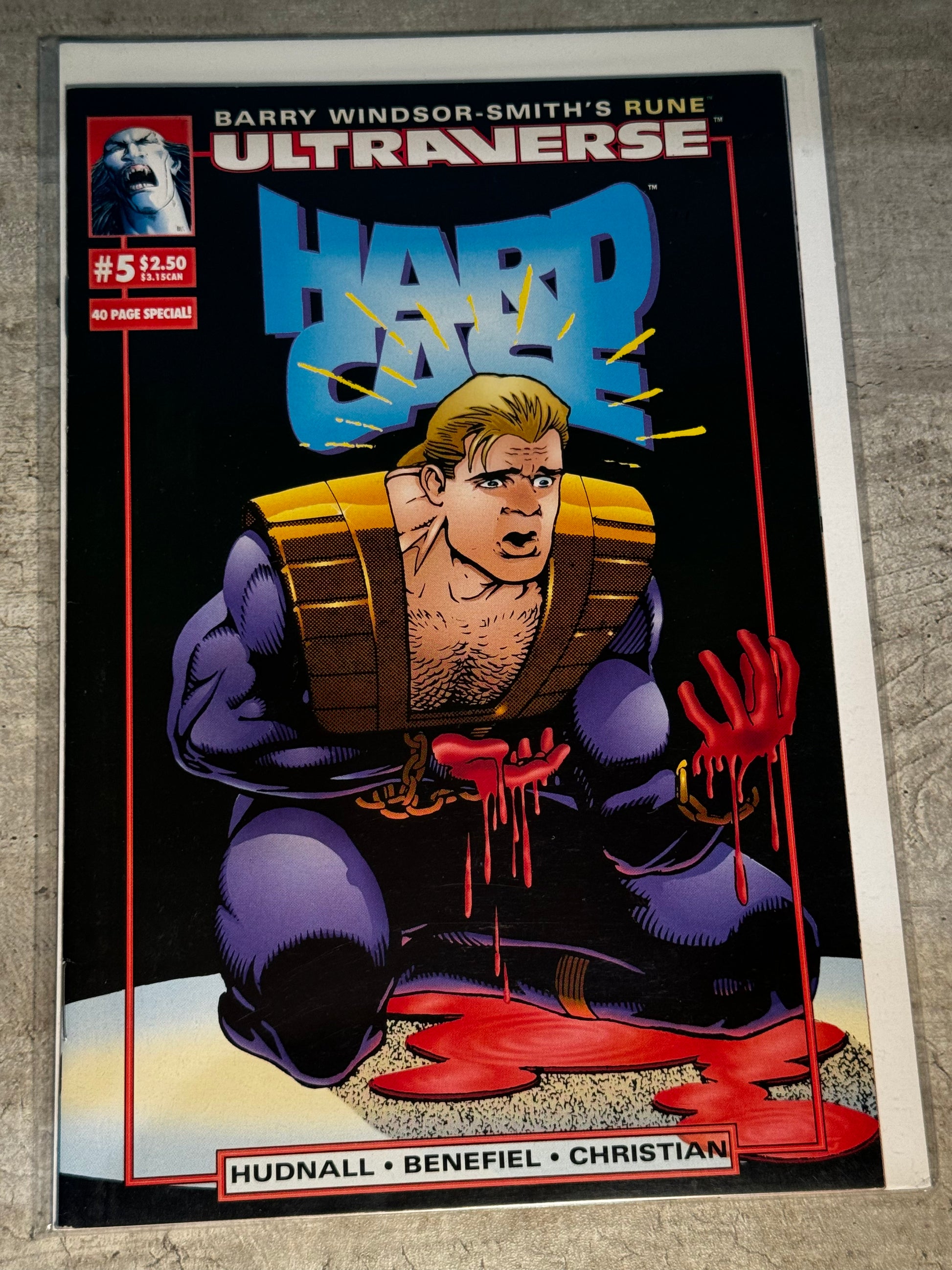 1993 - Malibu Comics - Hardcase #5 - NM+ - Eng 1