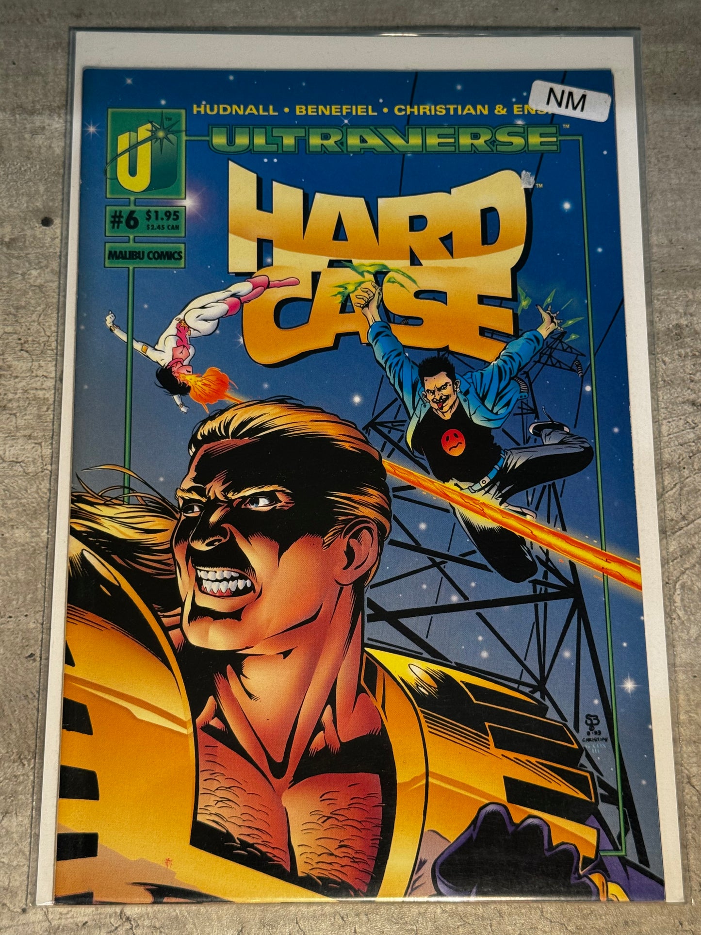 1993 - Malibu Comics - Hardcase #6 - NM+ - Eng 1