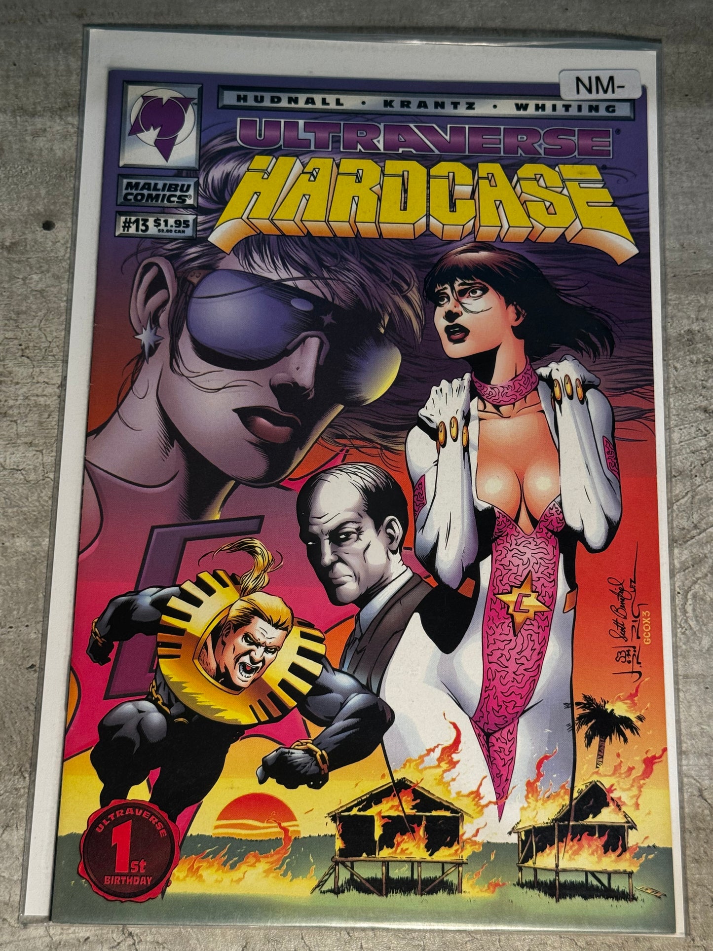 1994 - Malibu Comics - Hardcase #13 - NM+ - Eng 1