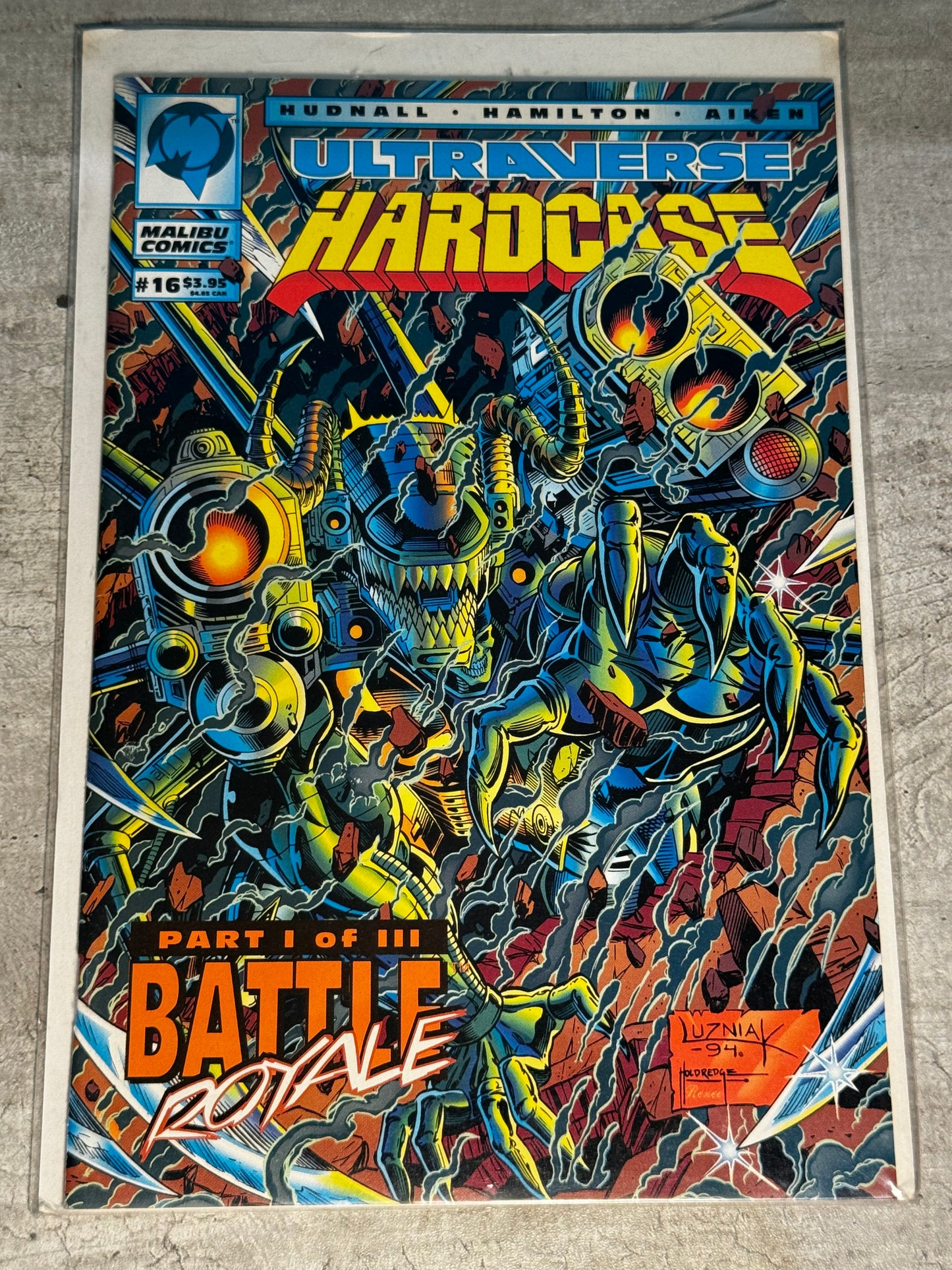 1994 - Malibu Comics - Hardcase #16 Var. B - NM+ - Eng 1