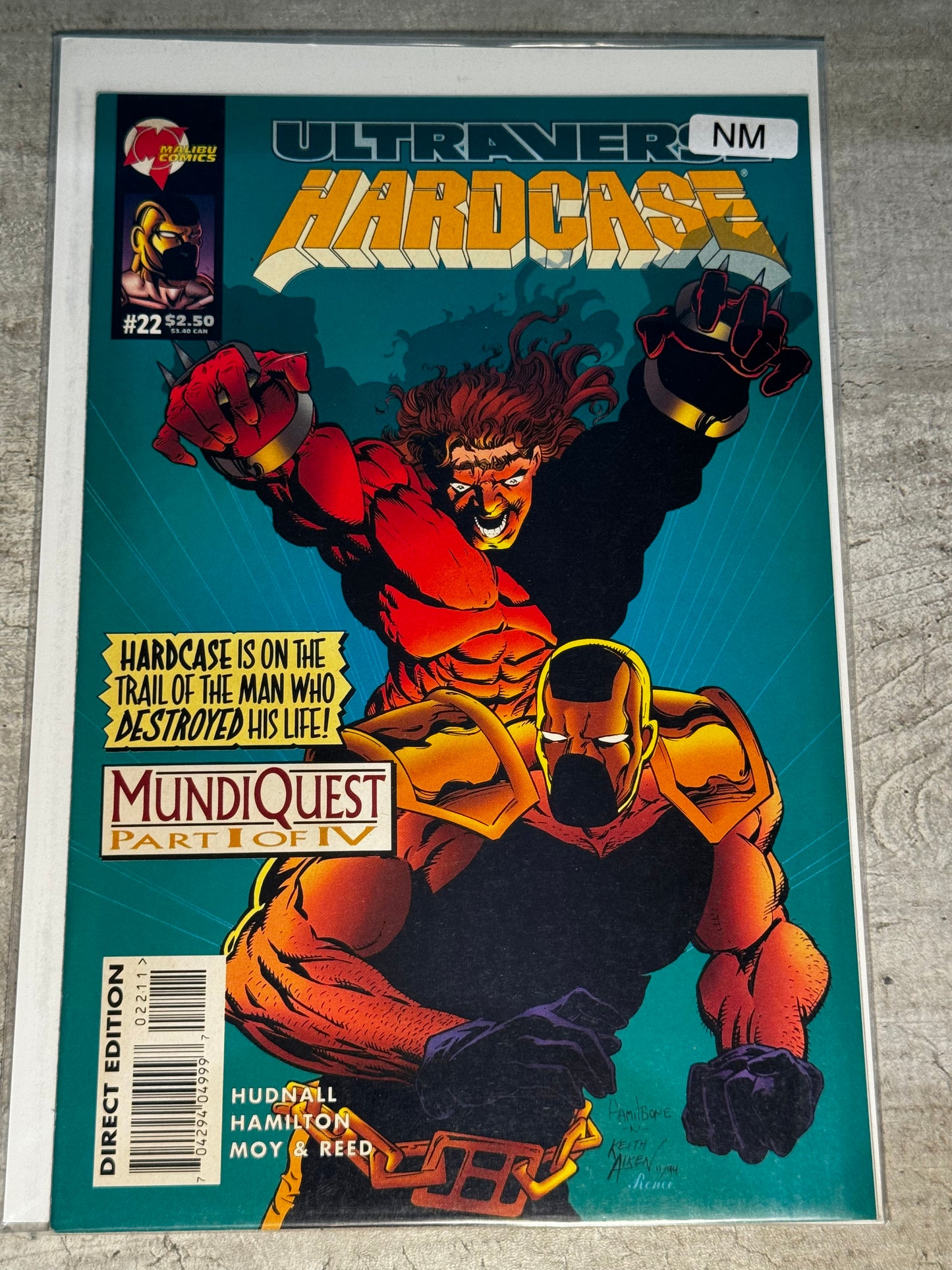 1995 - Malibu Comics - Hardcase #22 - NM+ - Eng 1