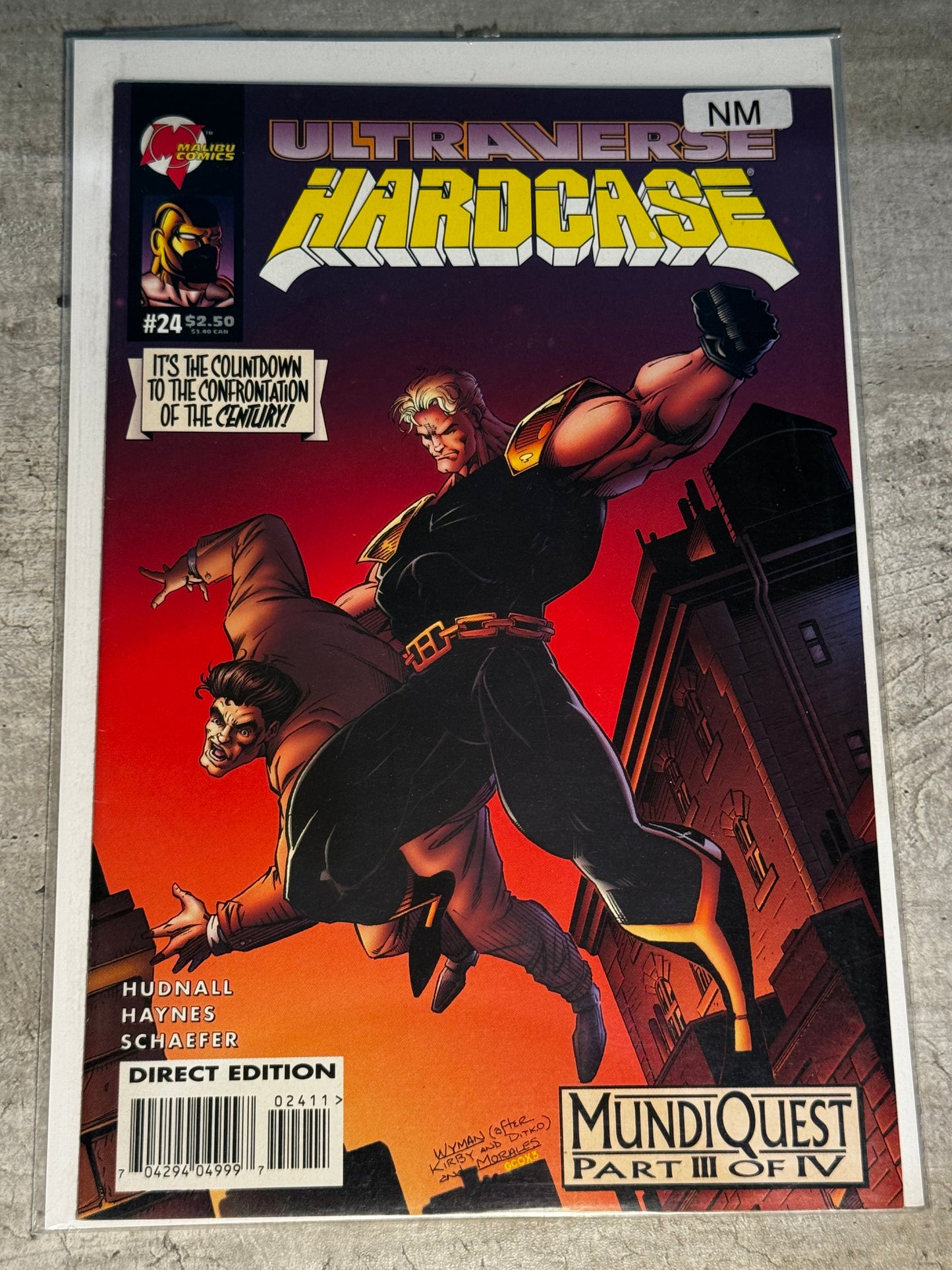 1995 - Malibu Comics - Hardcase #24 - NM+ - Eng 1