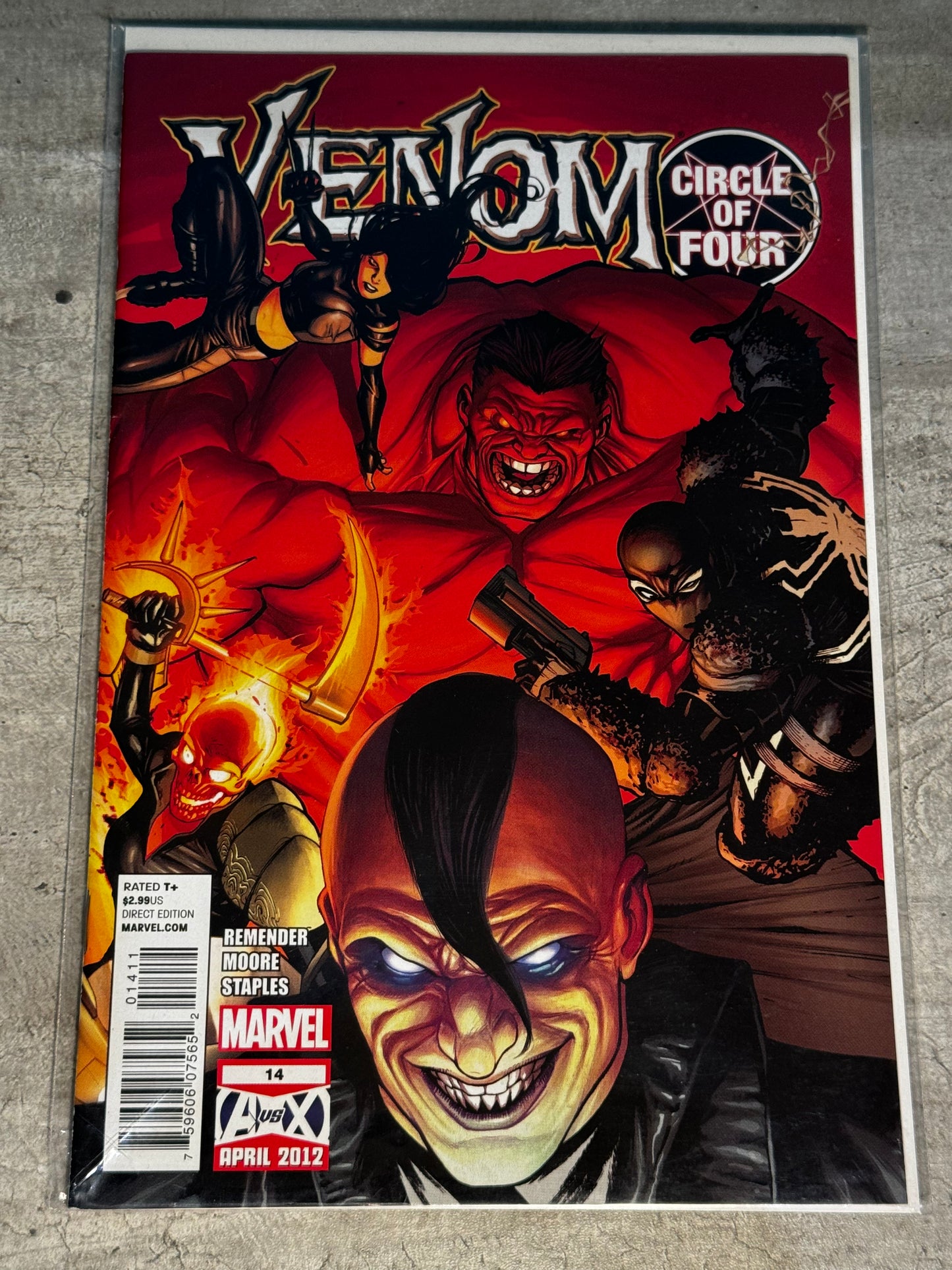 2012 - Marvel Comics - Venom, Vol. 2 #14 Var. A - NM+ - Eng 1