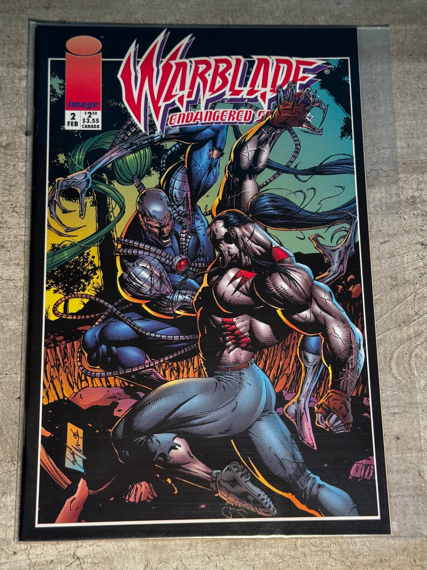 1995 - Image Comics - Warblade: Endangered Species #2 Var. A - NM+ - Eng 1