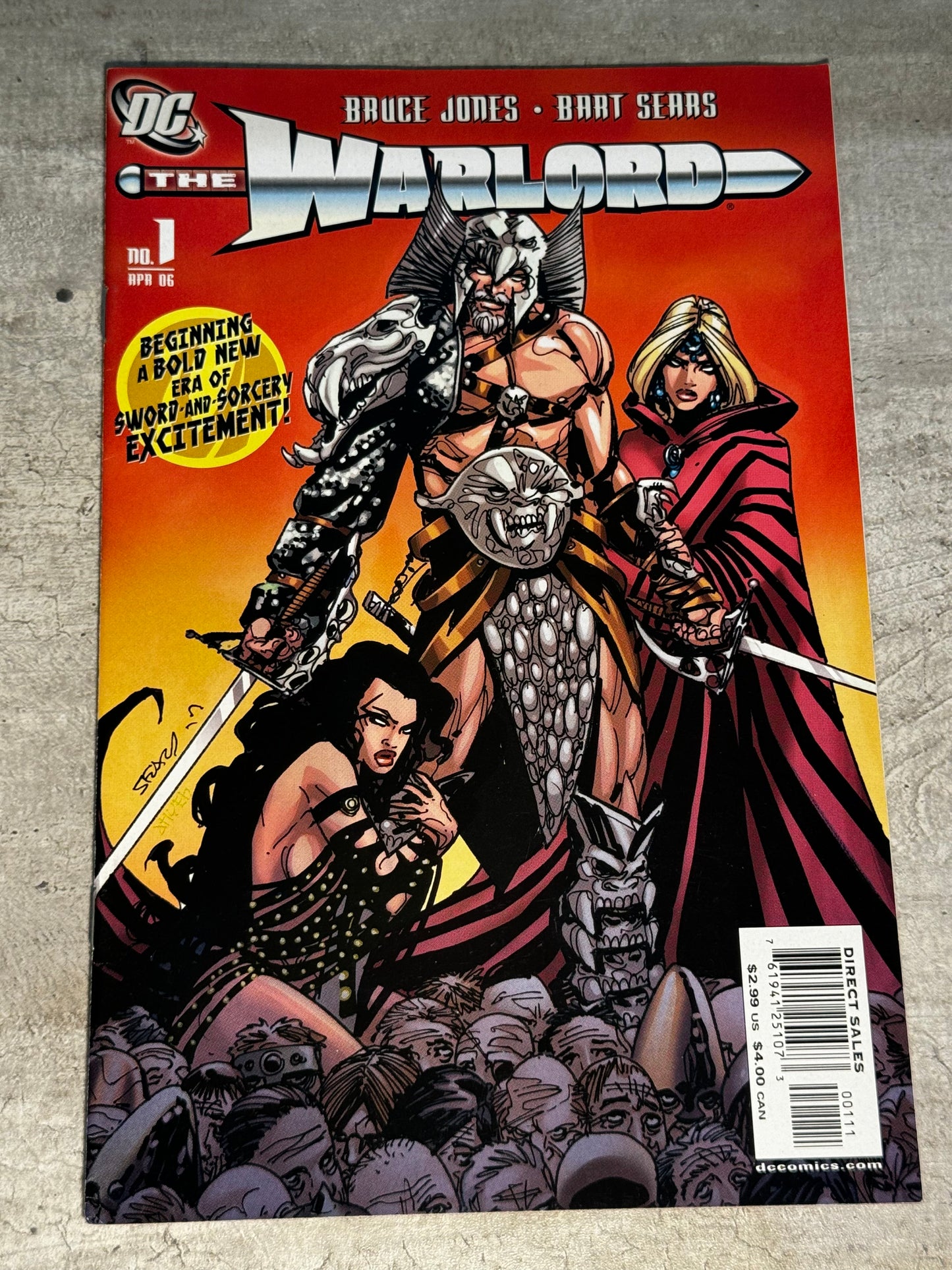 2006 - DC Comics - Warlord, Vol. 3 #1 - NM+ - Eng 1