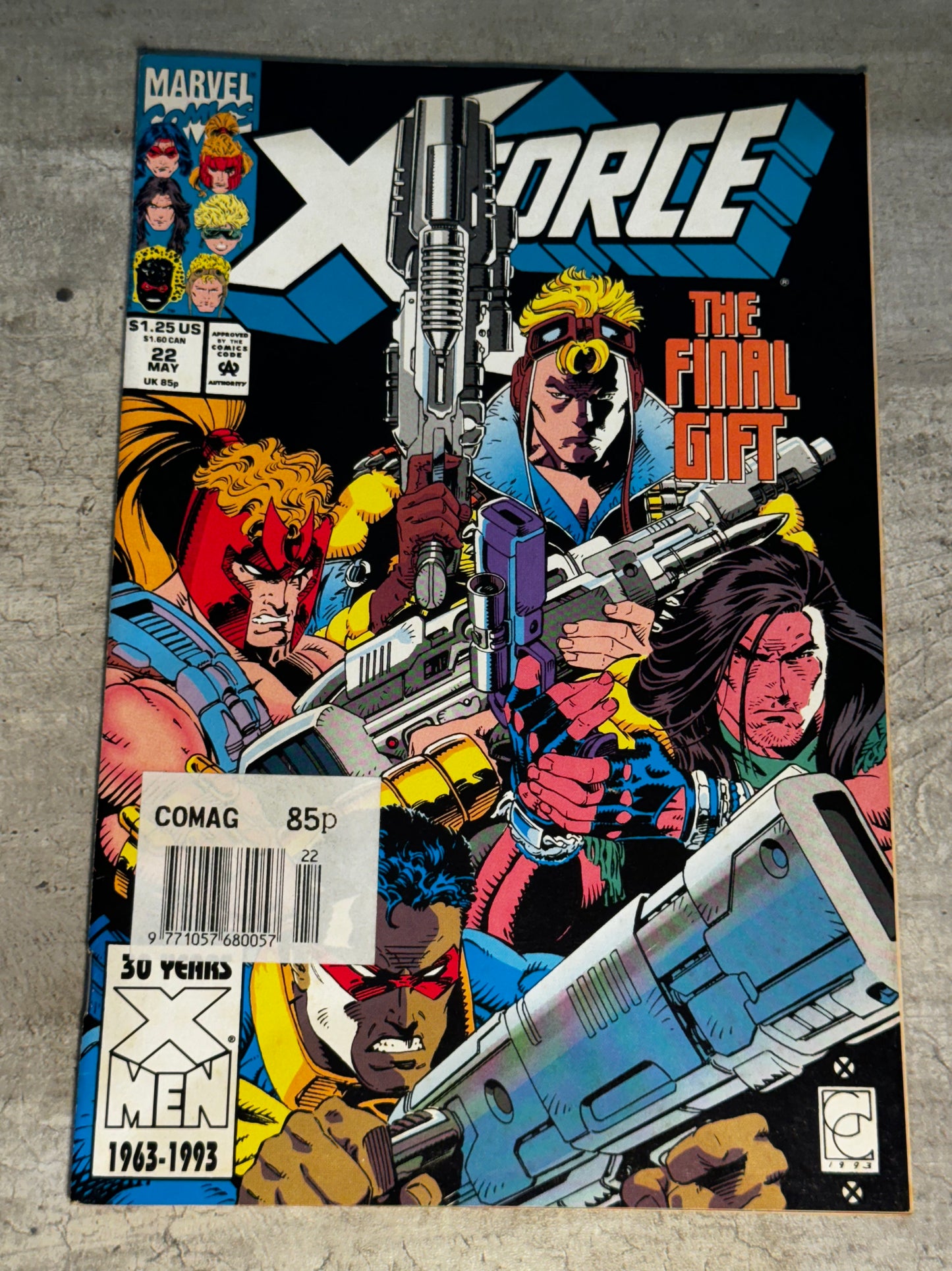 1993 - Marvel Comics - X-Force, Vol. 1 #22 Var. A - NM- - Eng 1