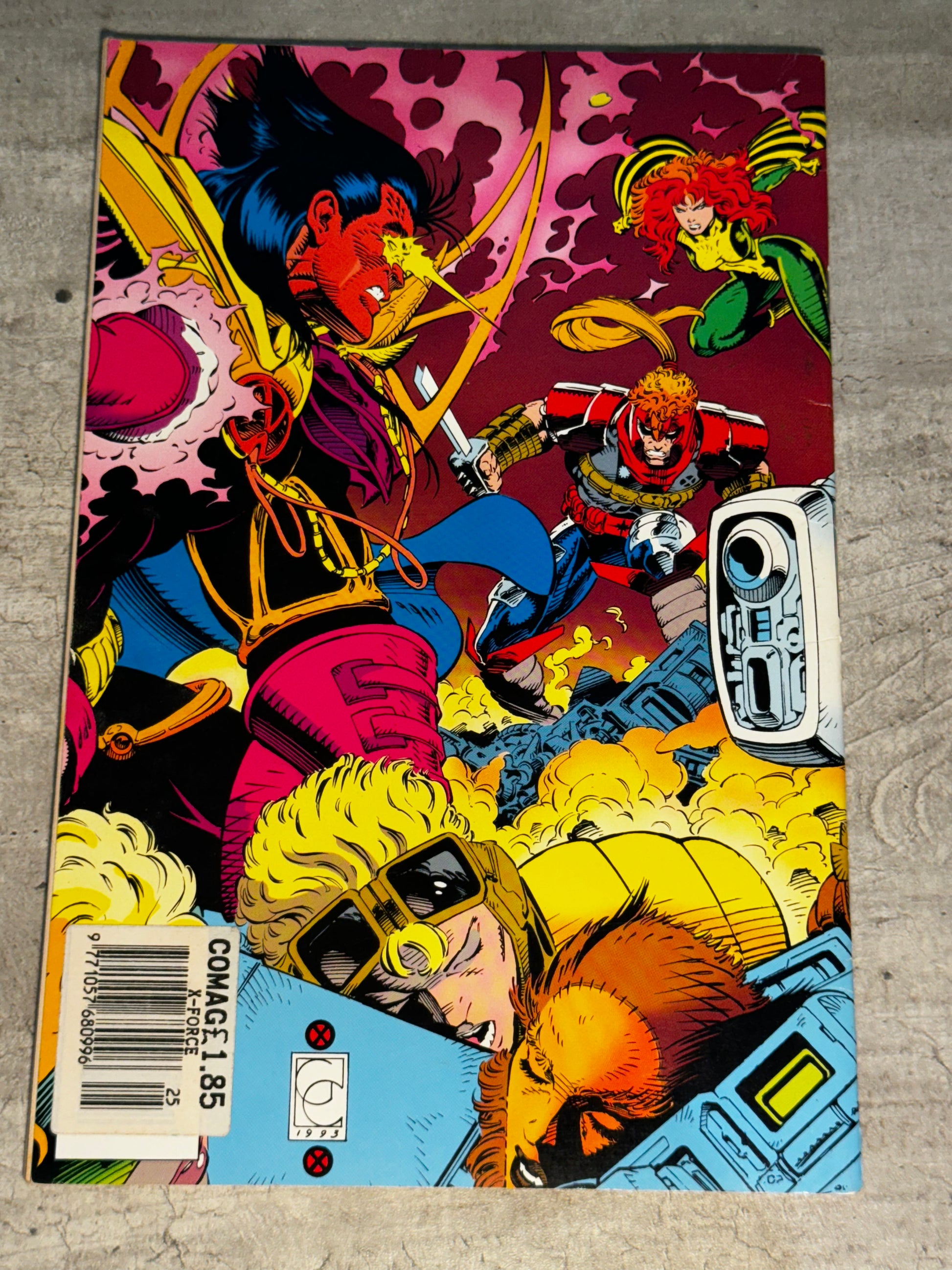 1993 - Marvel Comics - X-Force, Vol. 1 #25 Var. A - NM- - Eng 2