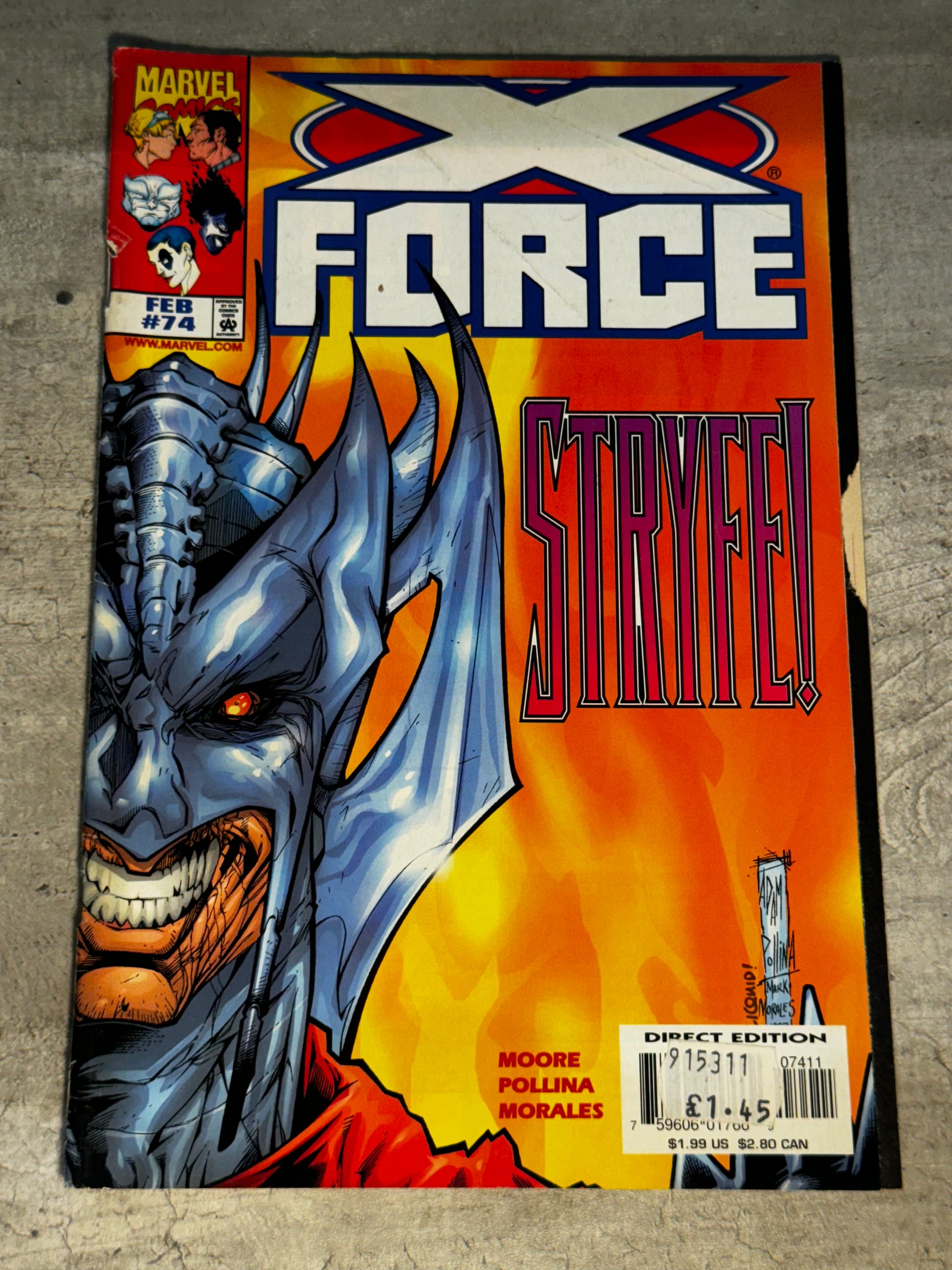 1997 - Marvel Comics - X-Force, Vol. 1 #74 Var. A - NM- - Eng 1