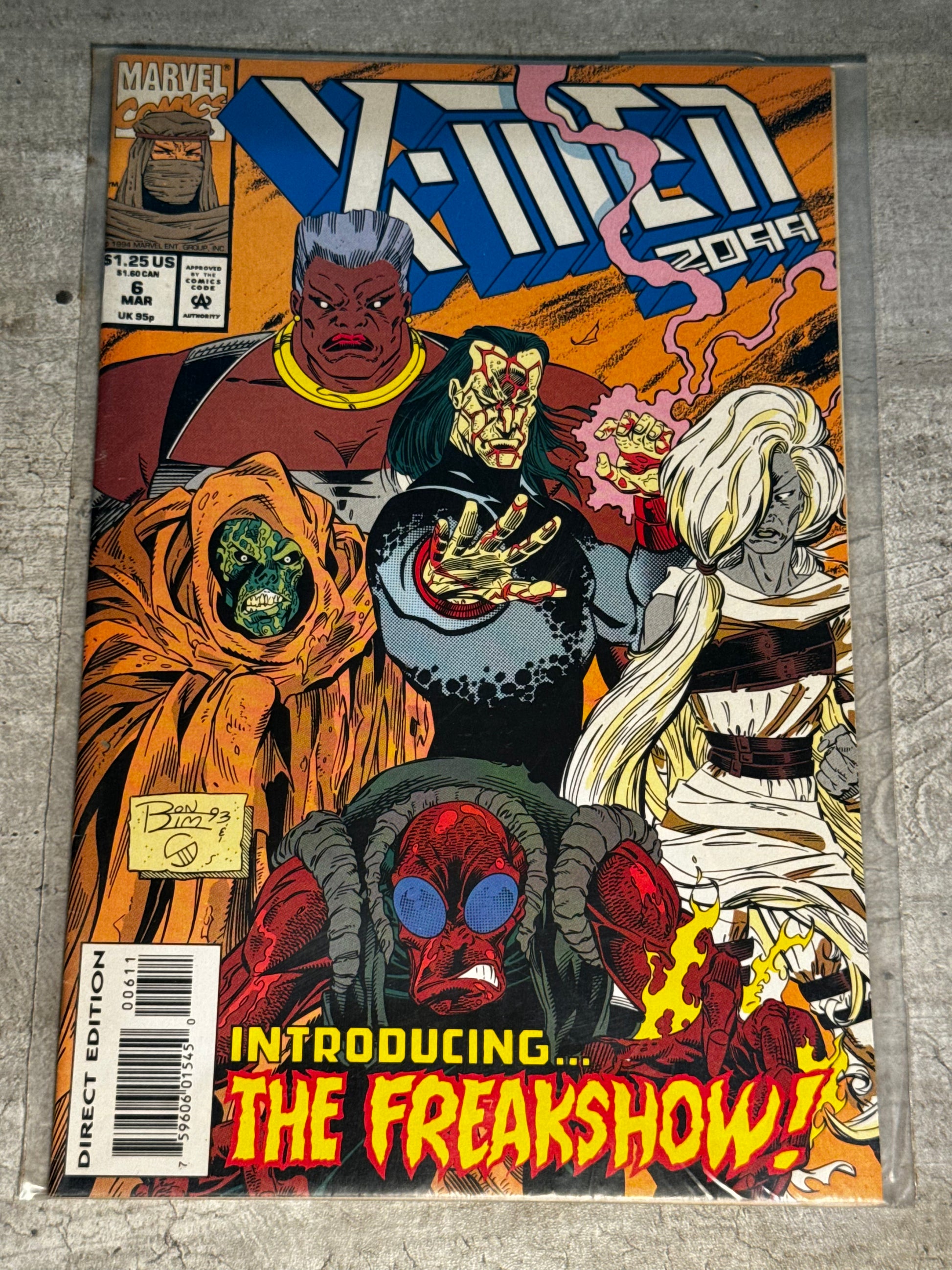 1994 - Marvel Comics - X-Men 2099 #6 Var. A - VF+ - Eng 1