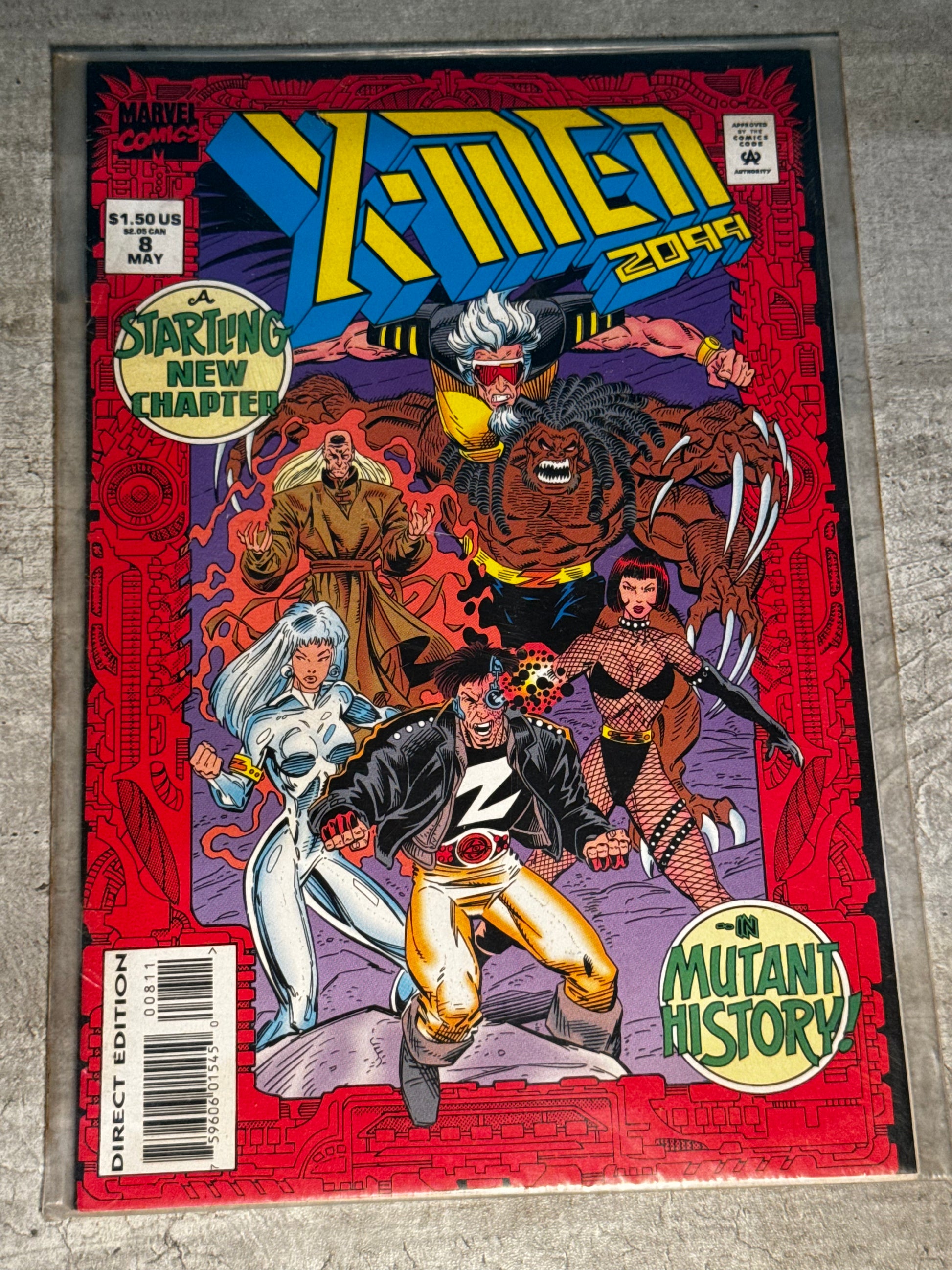 1994 - Marvel Comics - X-Men 2099 #8 Var. A - VF - Eng 1