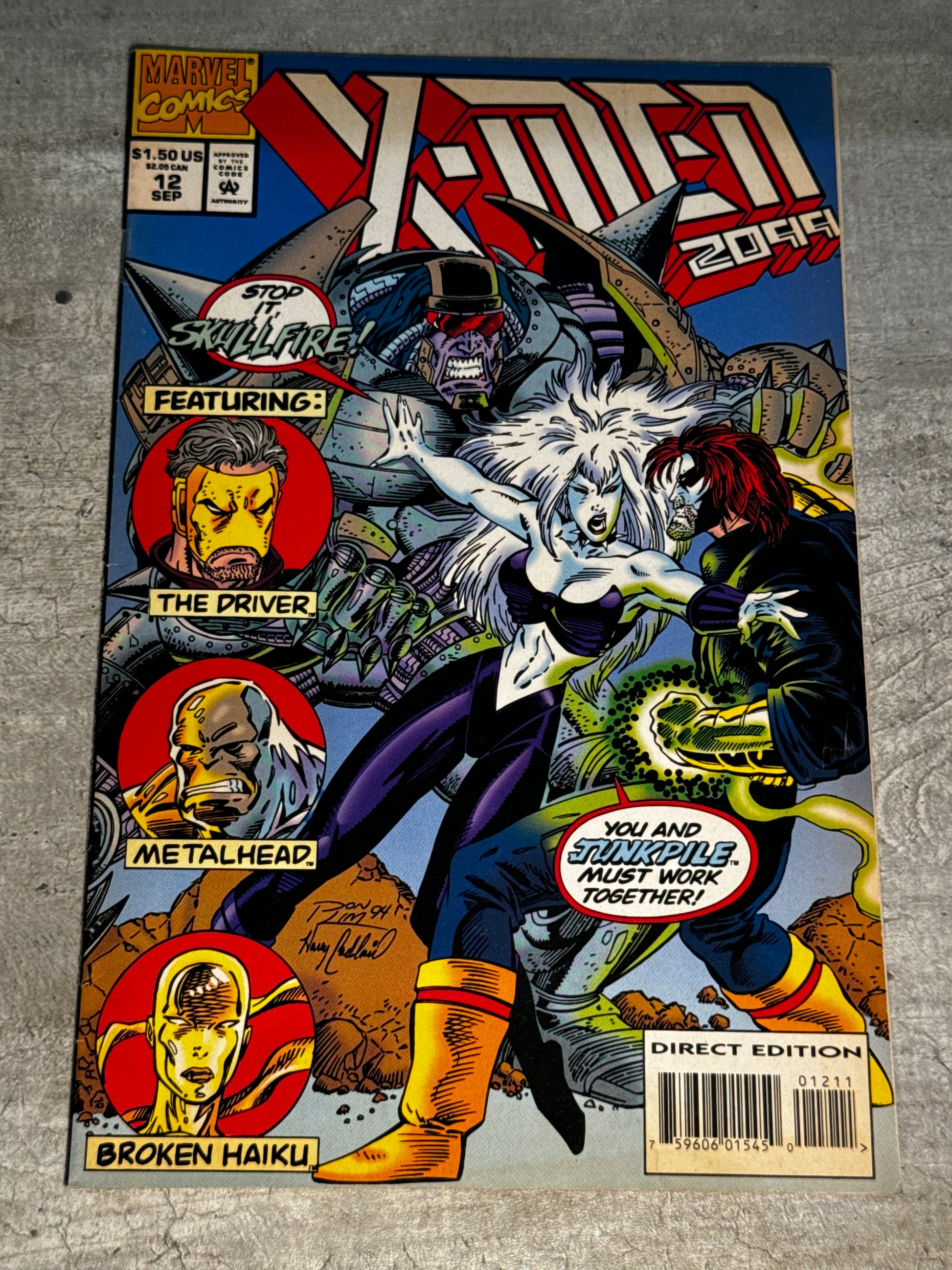 1994 - Marvel Comics - X-Men 2099 #12 Var. A - VF - Eng 1