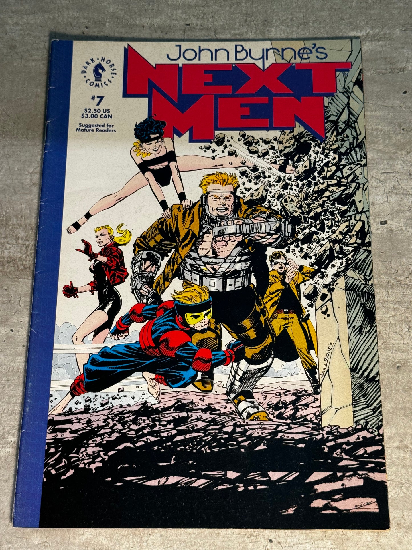 1992 - Dark Horse Comics - John Byrne's Next Men #7 - VF+ - Eng 1