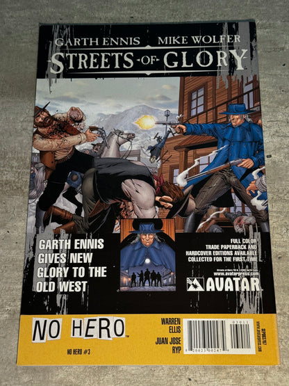 2008 - Avatar Press - No Hero #3 Var. A - NM+ - Eng 2