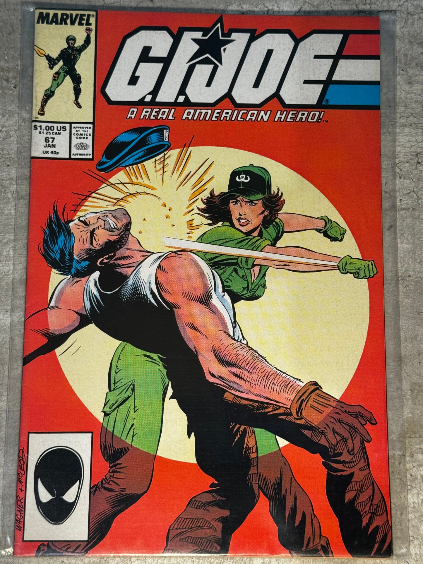 1987 - Marvel Comics - G.I. Joe: A Real American Hero (Marvel) #67 Var. A - VF+ - Eng 1