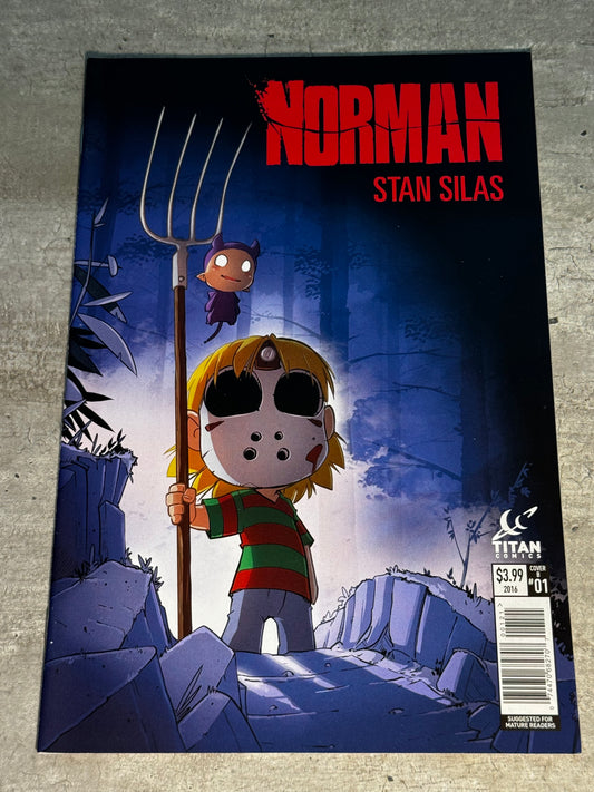 2016 - Titan Books - Norman #1 Var. B - NM+ - Eng 1