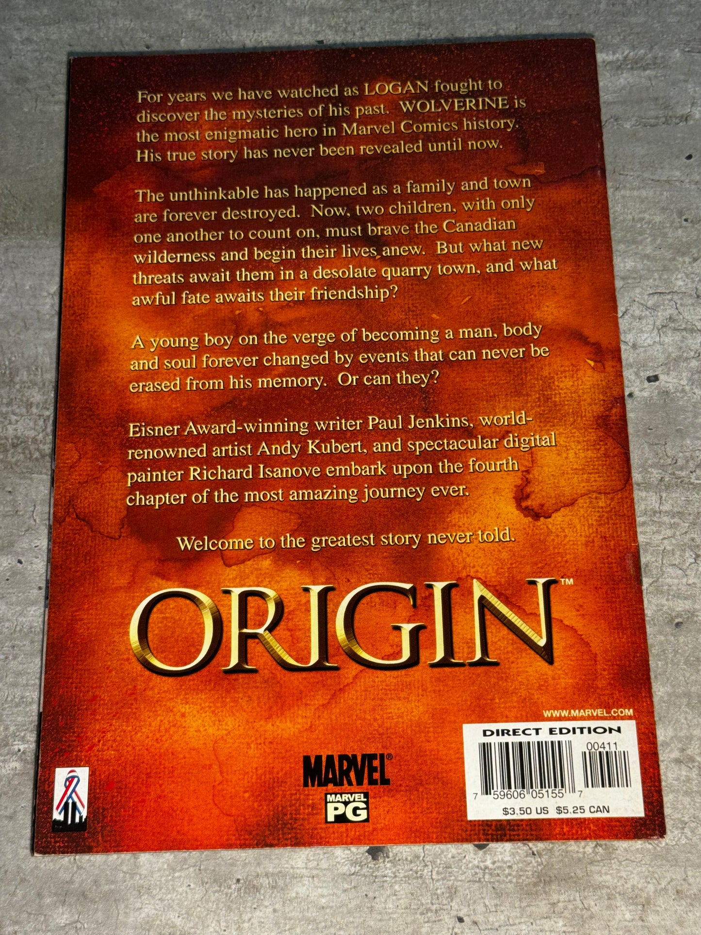 2002 - Marvel Comics - Origin #4 - NM+ - Eng 2