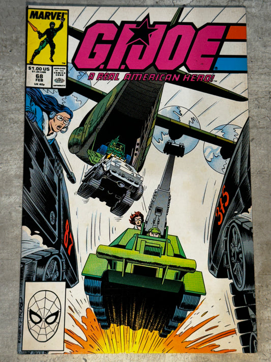 1987 - Marvel Comics - G.I. Joe: A Real American Hero (Marvel) #68 Var. A - VF+ - Eng 1