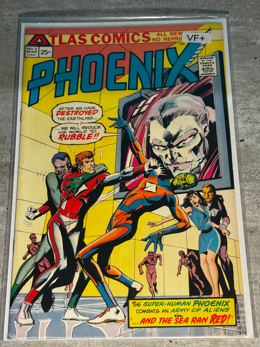 1975 - Atlas Comics (Seaboard) - Phoenix (Atlas Comics) #2 - VF+ - Eng 1