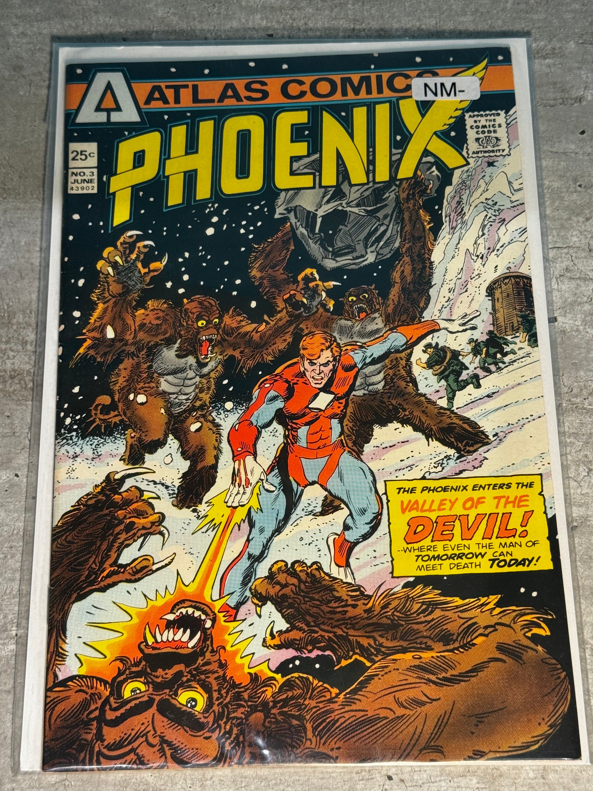 1975 - Atlas Comics (Seaboard) - Phoenix (Atlas Comics) #3 - VF+ - Eng 1