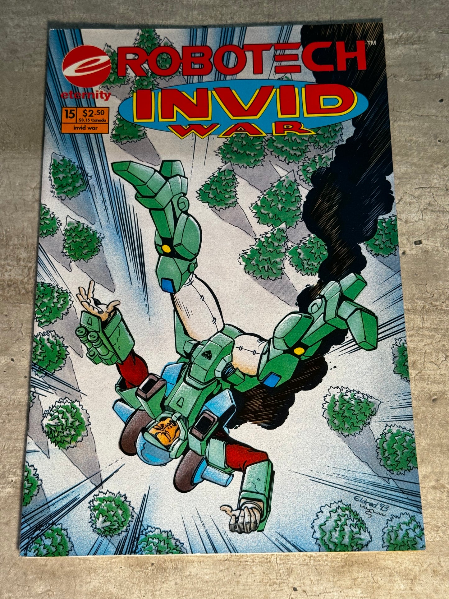 1993 - Malibu Comics - Robotech: Invid War #15 - NM+ - Eng 1