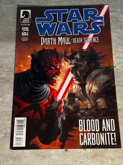 2012 - Dark Horse Comics - Star Wars: Darth Maul: Death Sentence #3 - NM - Eng 1