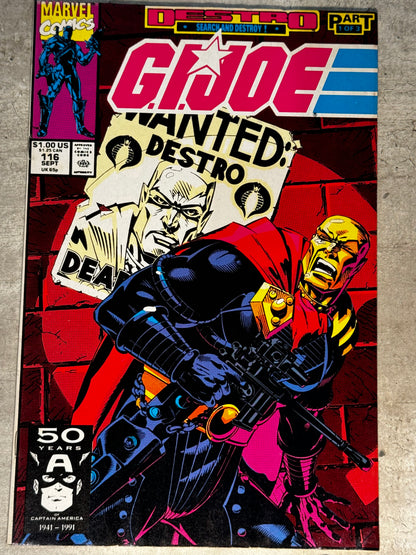 1991 - Marvel Comics - G.I. Joe: A Real American Hero (Marvel) #116 Var. A - VF+ - Eng 1