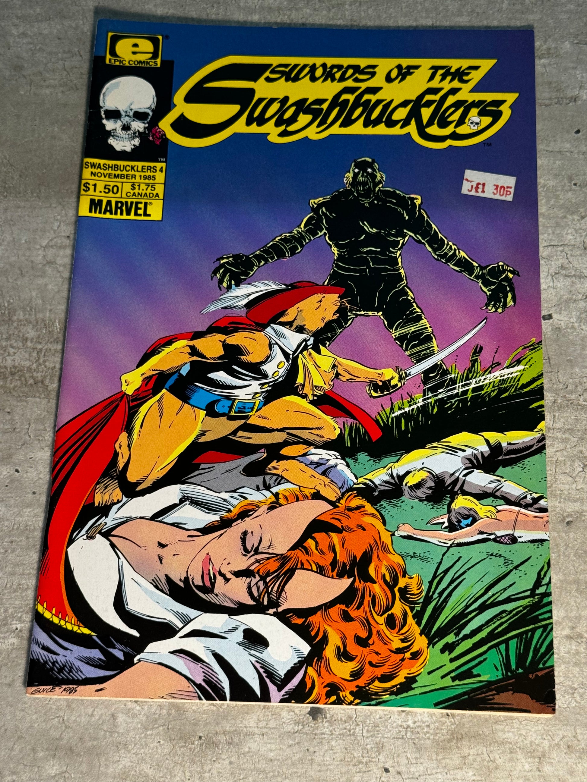 1985 - Marvel Comics - Swords of the Swashbucklers #4 - VF - Eng 1