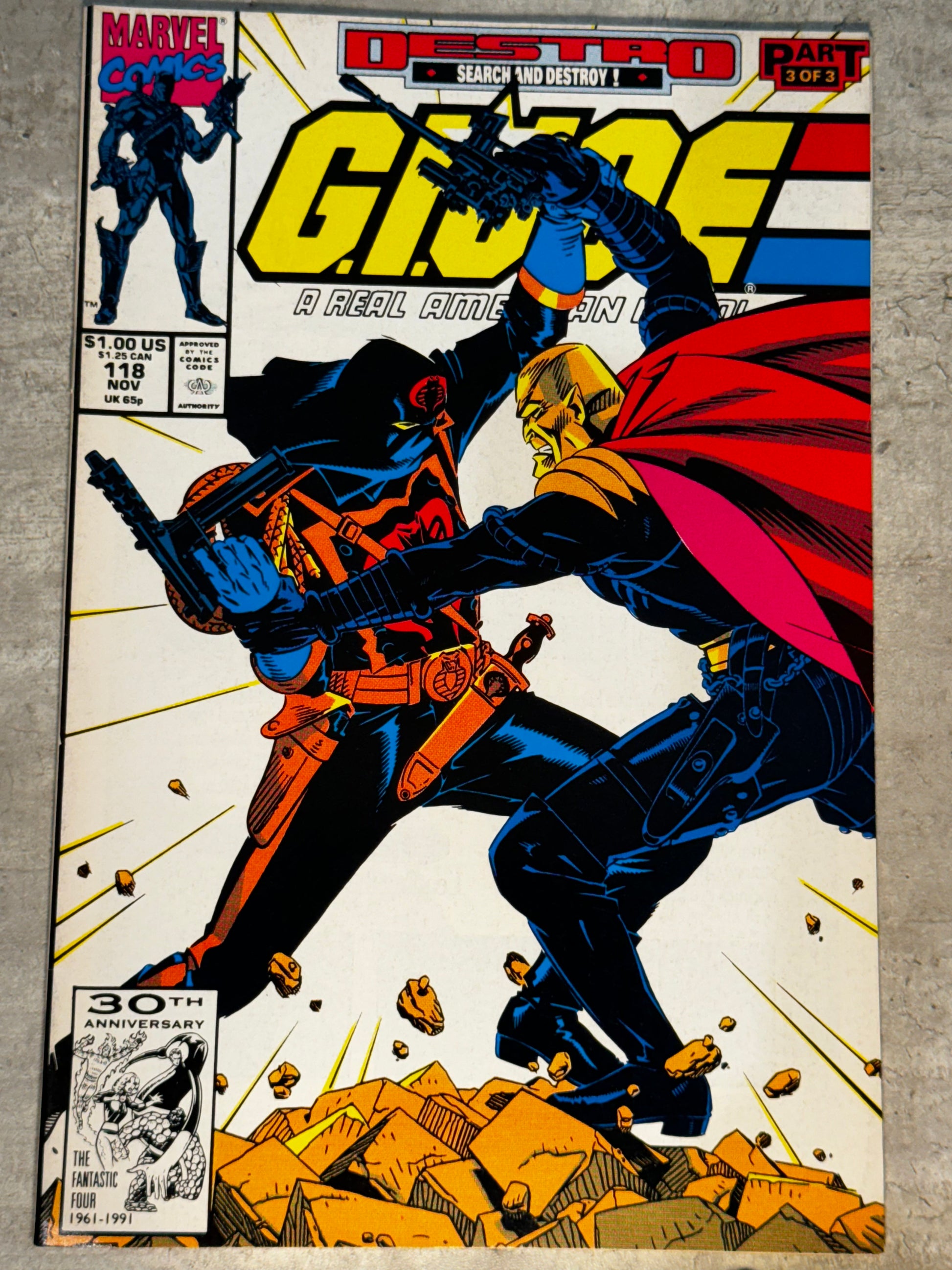 1991 - Marvel Comics - G.I. Joe: A Real American Hero (Marvel) #118 Var. A - VF+ - Eng 1