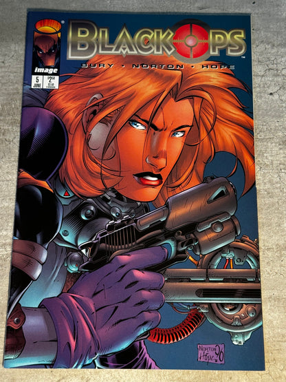 1996 - Image Comics - Black Ops #5 Var. A - NM+ - Eng 1