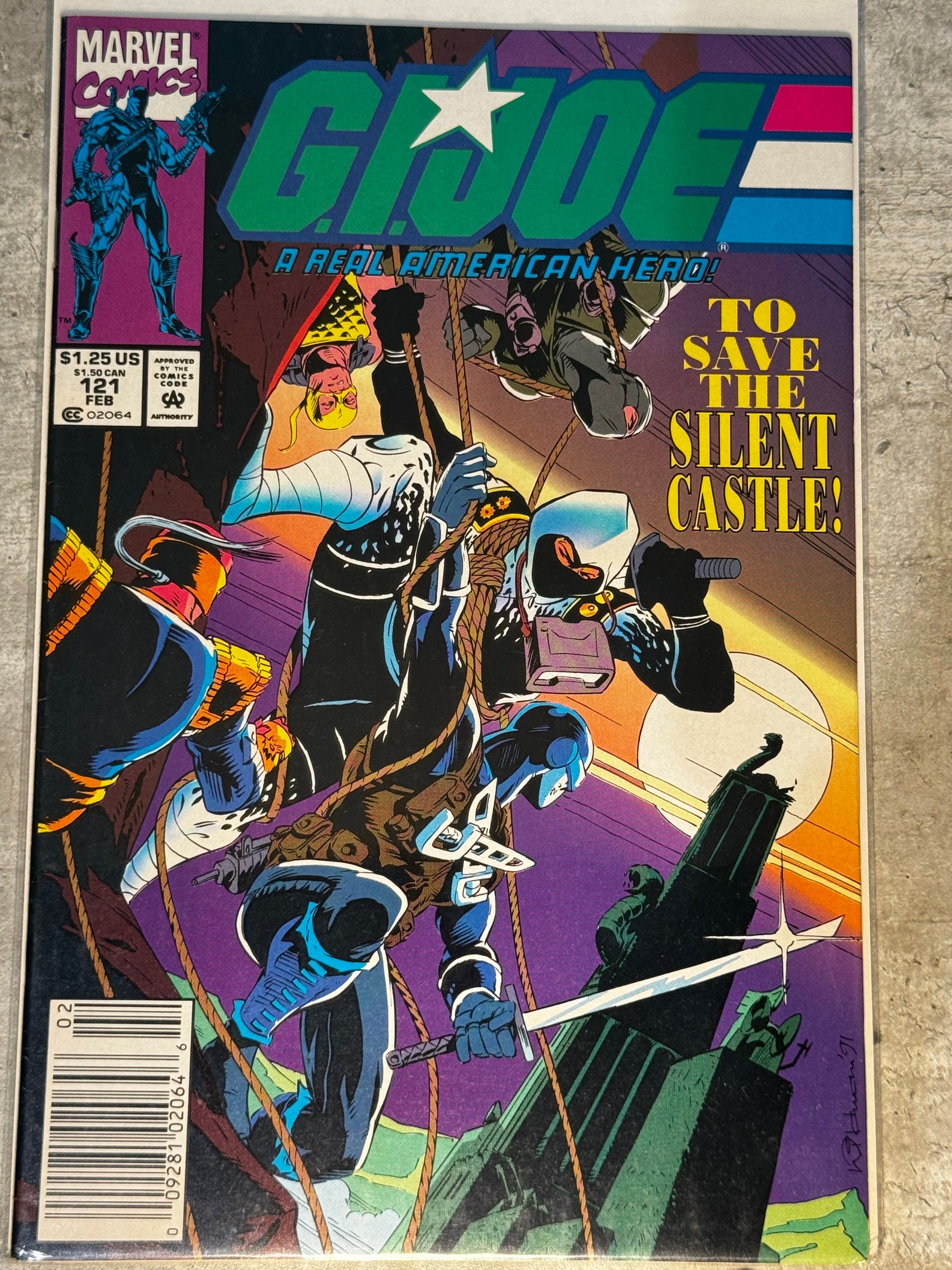 1992 - Marvel Comics - G.I. Joe: A Real American Hero (Marvel) #121 Var. B - VF+ - Eng 1