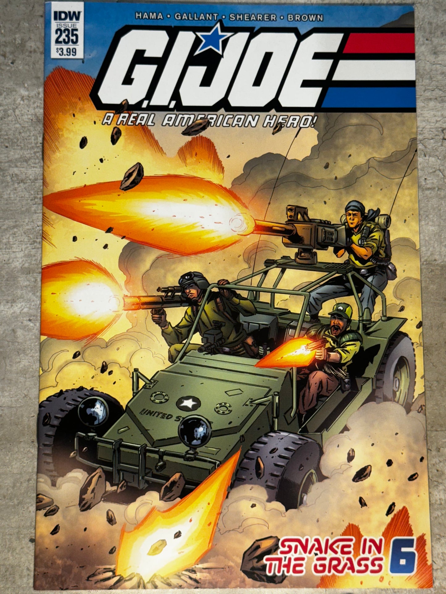 2017 - IDW Publishing - G.I. Joe: A Real American Hero, Vol. 1 (IDW) #235 Var. A - NM+ - Eng 1