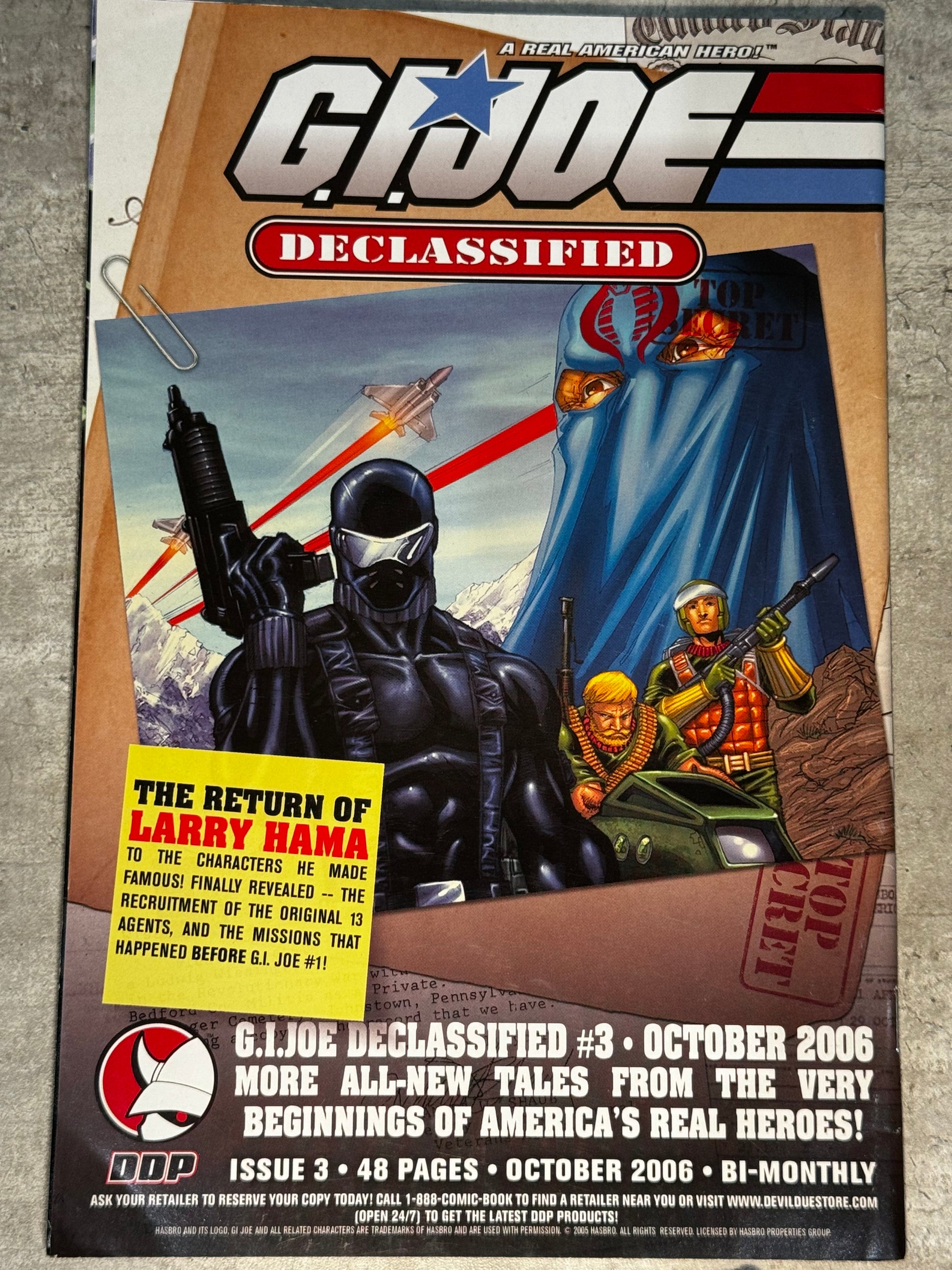 2006 - Devil's Due Publishing - G.I. Joe: Declassified #2 Var. A - NM+ - Eng 2