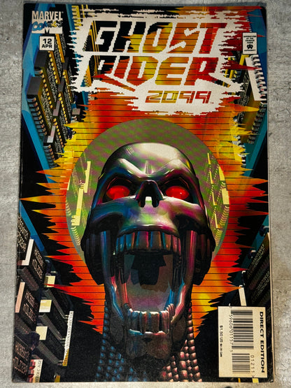 1995 - Marvel Comics - Ghost Rider 2099, Vol. 1 #12 Var. A - VF+ - Eng 1