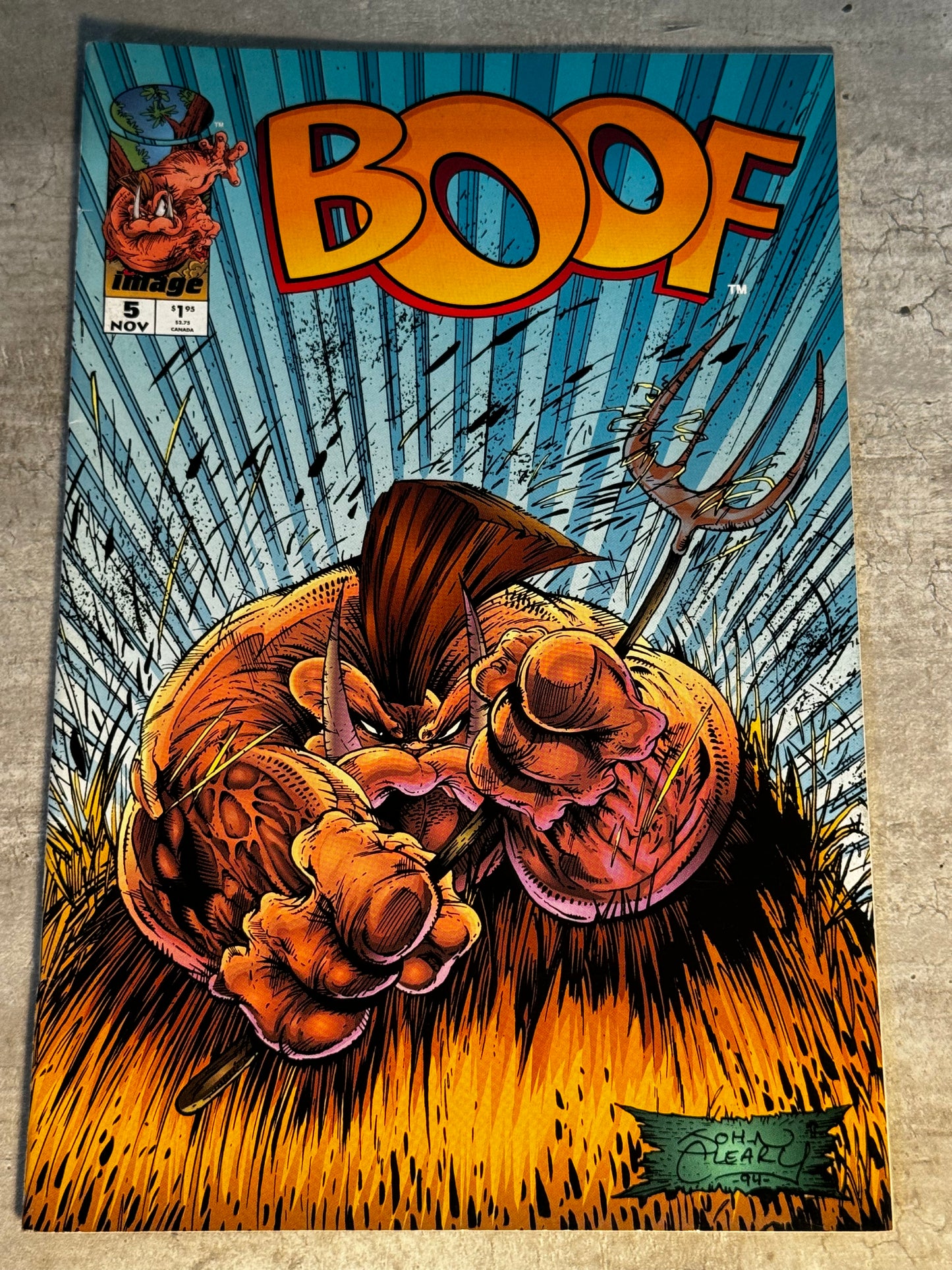 1994 - Image Comics - Boof #5 Var. B - NM+ - Eng 1