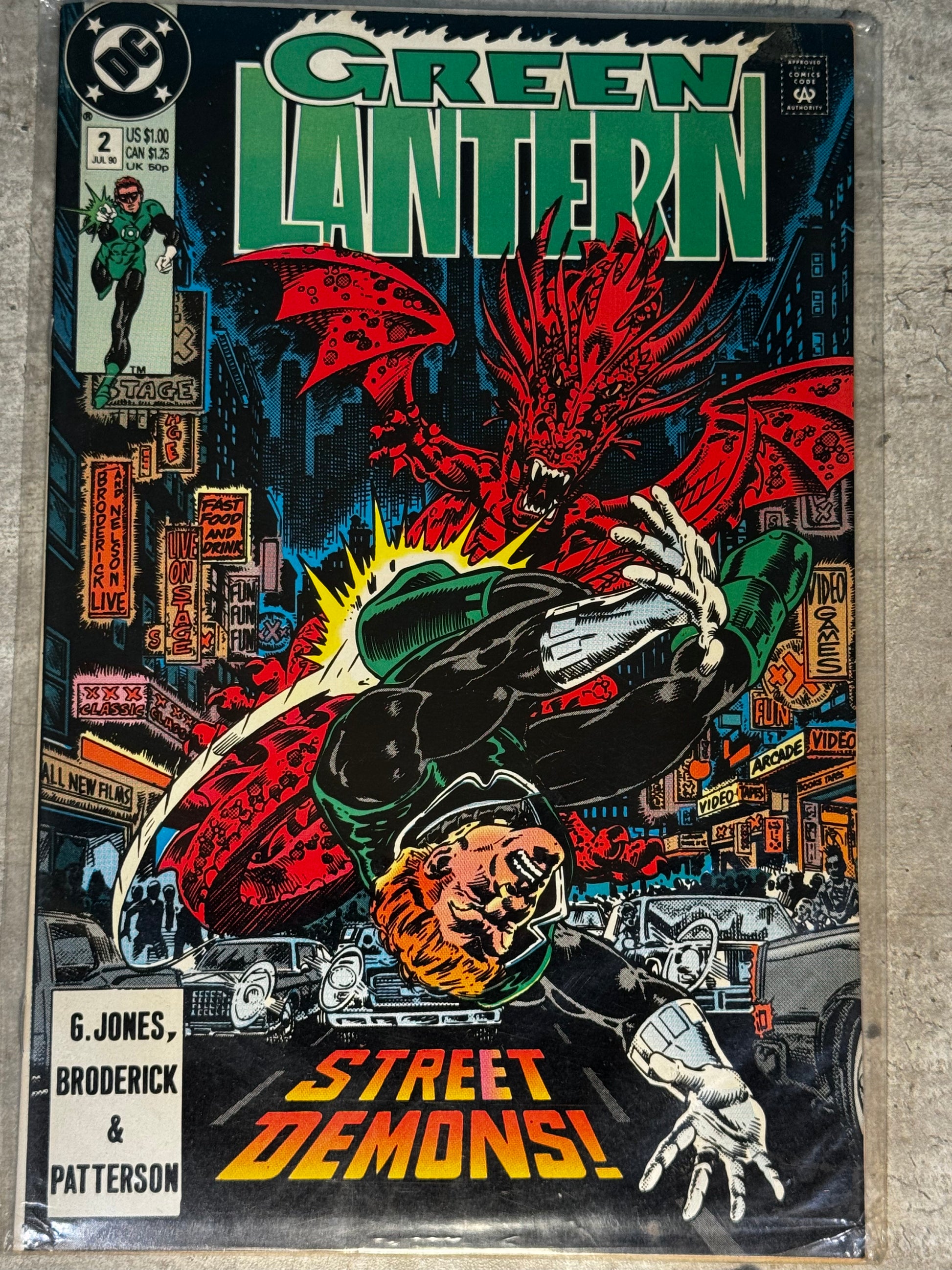 1990 - DC Comics - Green Lantern, Vol. 3 #2 Var. A - VF+ - Eng 1