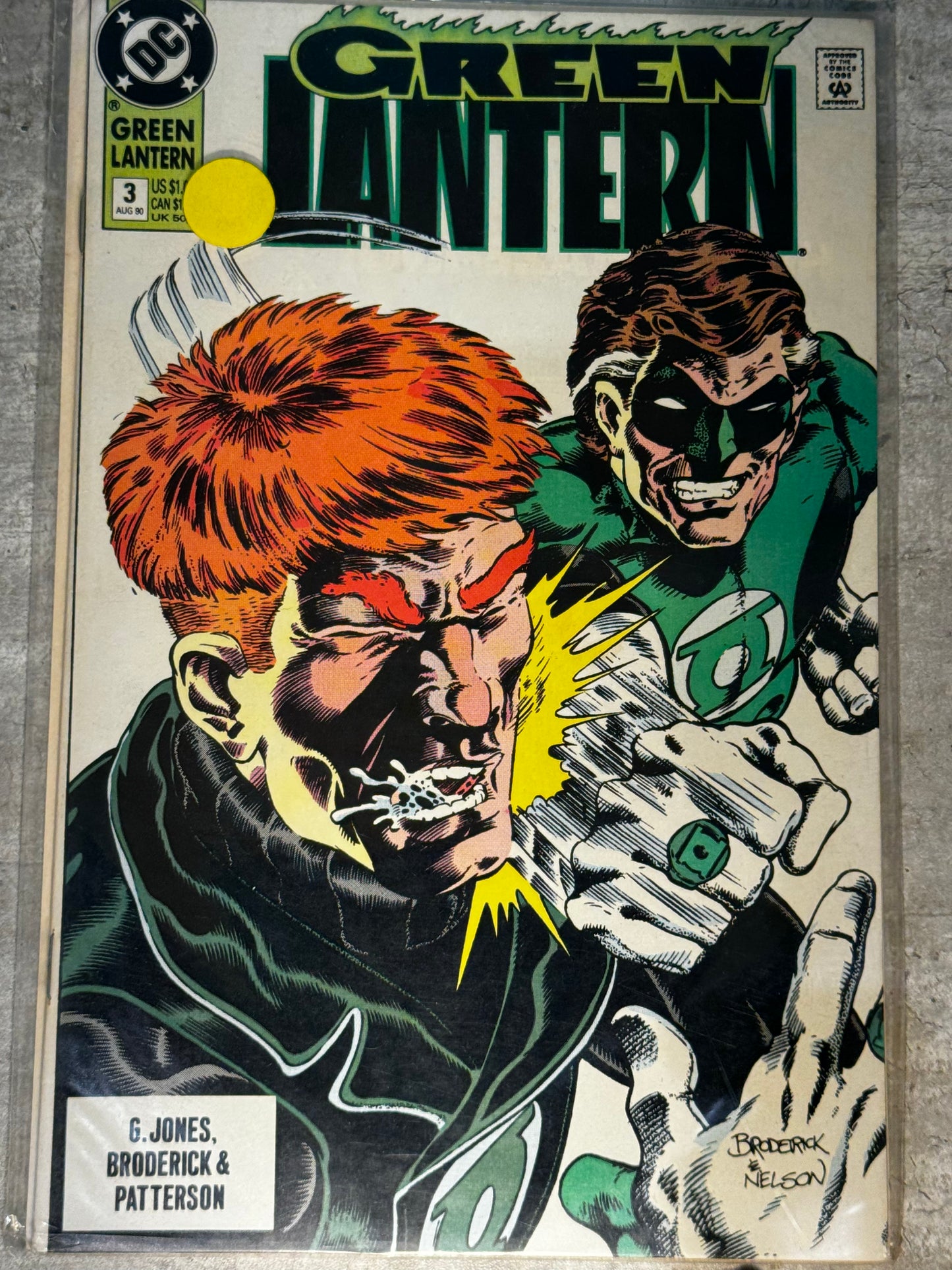 1990 - DC Comics - Green Lantern, Vol. 3 #3 Var. A - VF+ - Eng 1