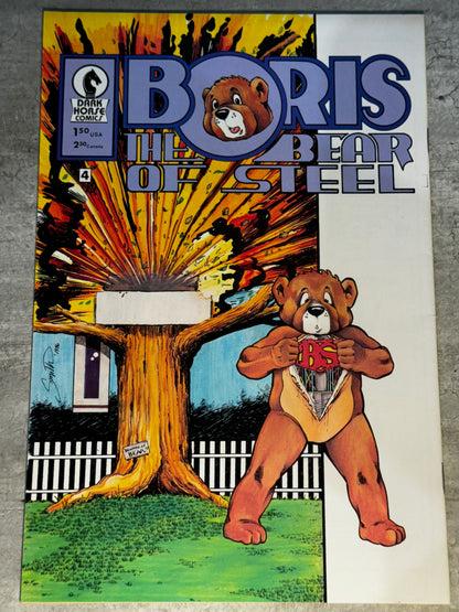 1986 - Nicotat Comics - Boris the Bear #4 Var. B - VF/NM - Eng 2